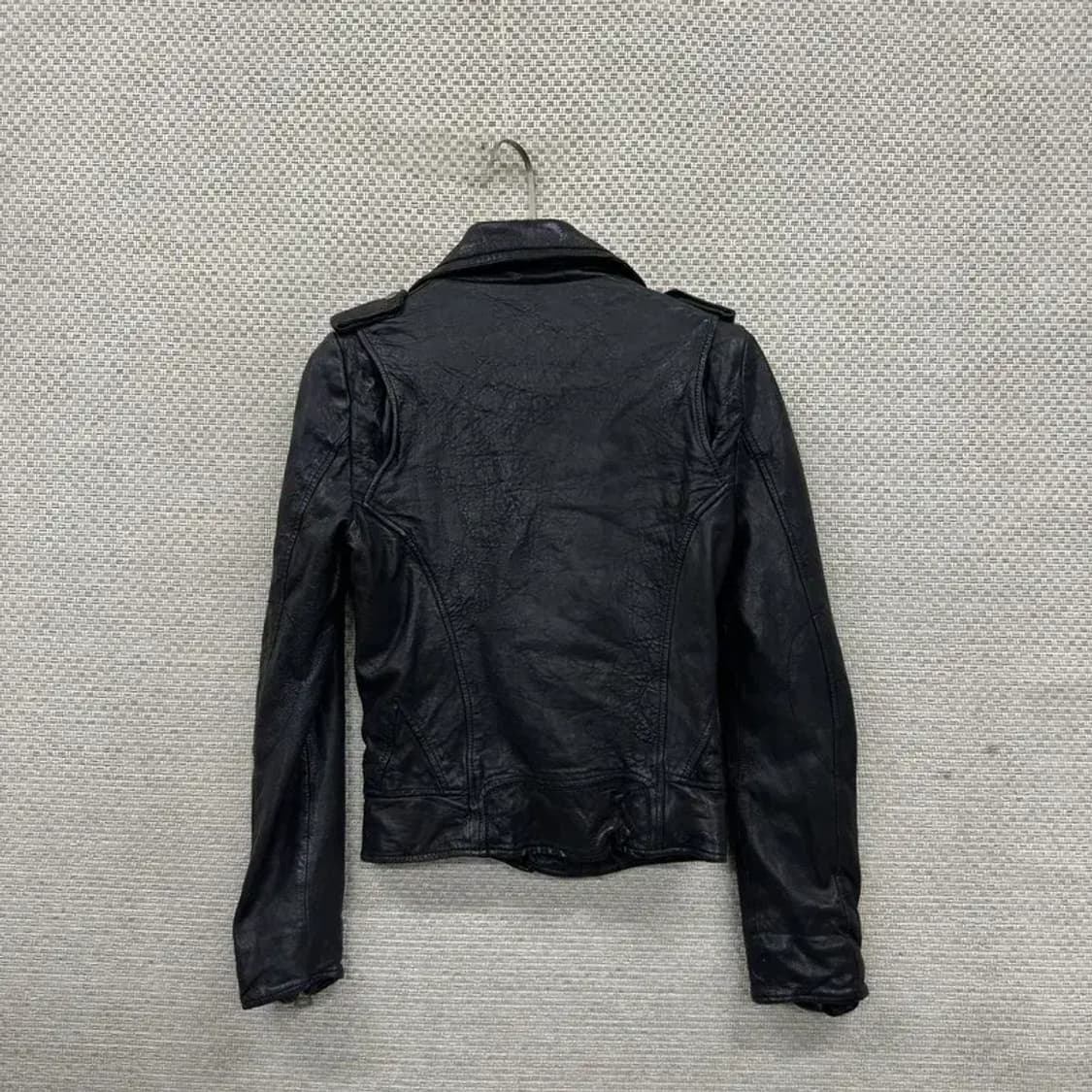 캘빈클라인 라이더 가죽 자켓 55 A01431 상품이미지2