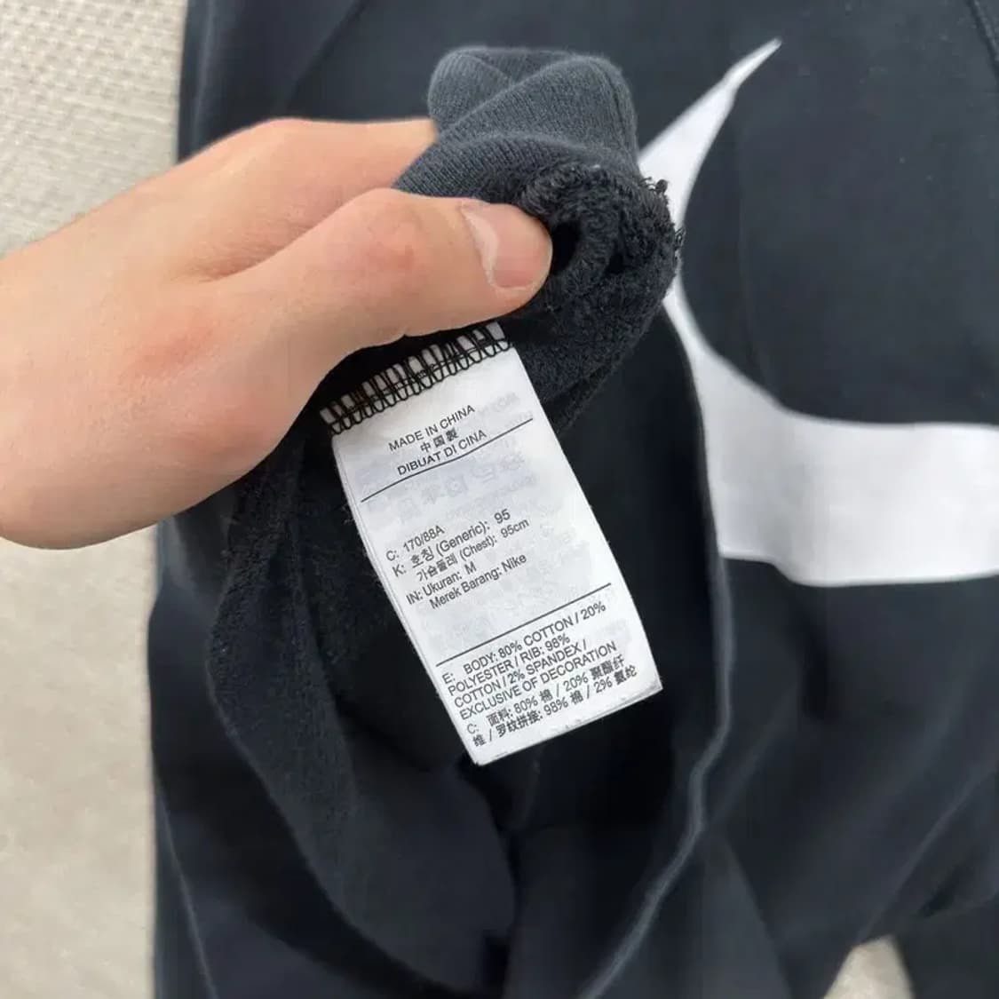 나이키 캐주얼 빅스우시 스웻셔츠 맨투맨 M A01411 상품이미지4