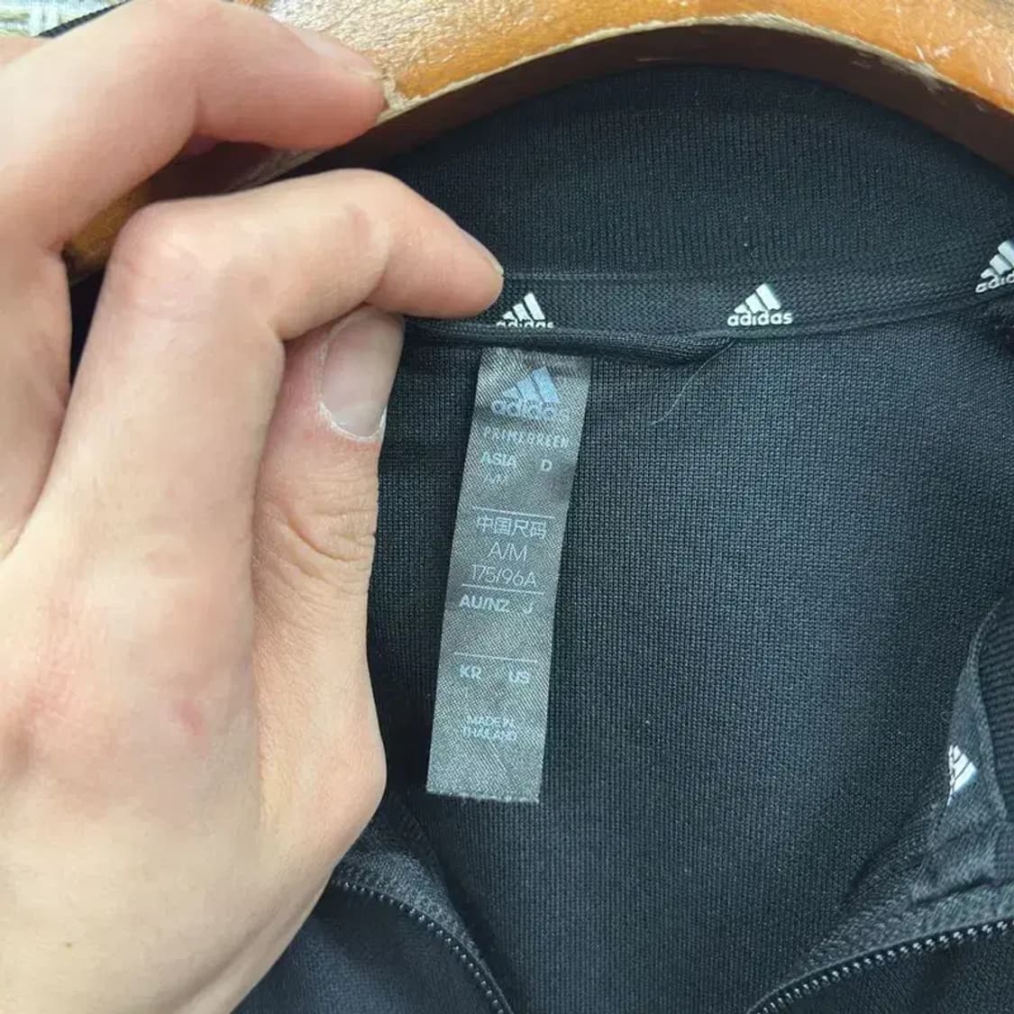 아디다스 프린팅로고 트랙탑 져지 집업 L A01482 상품이미지3