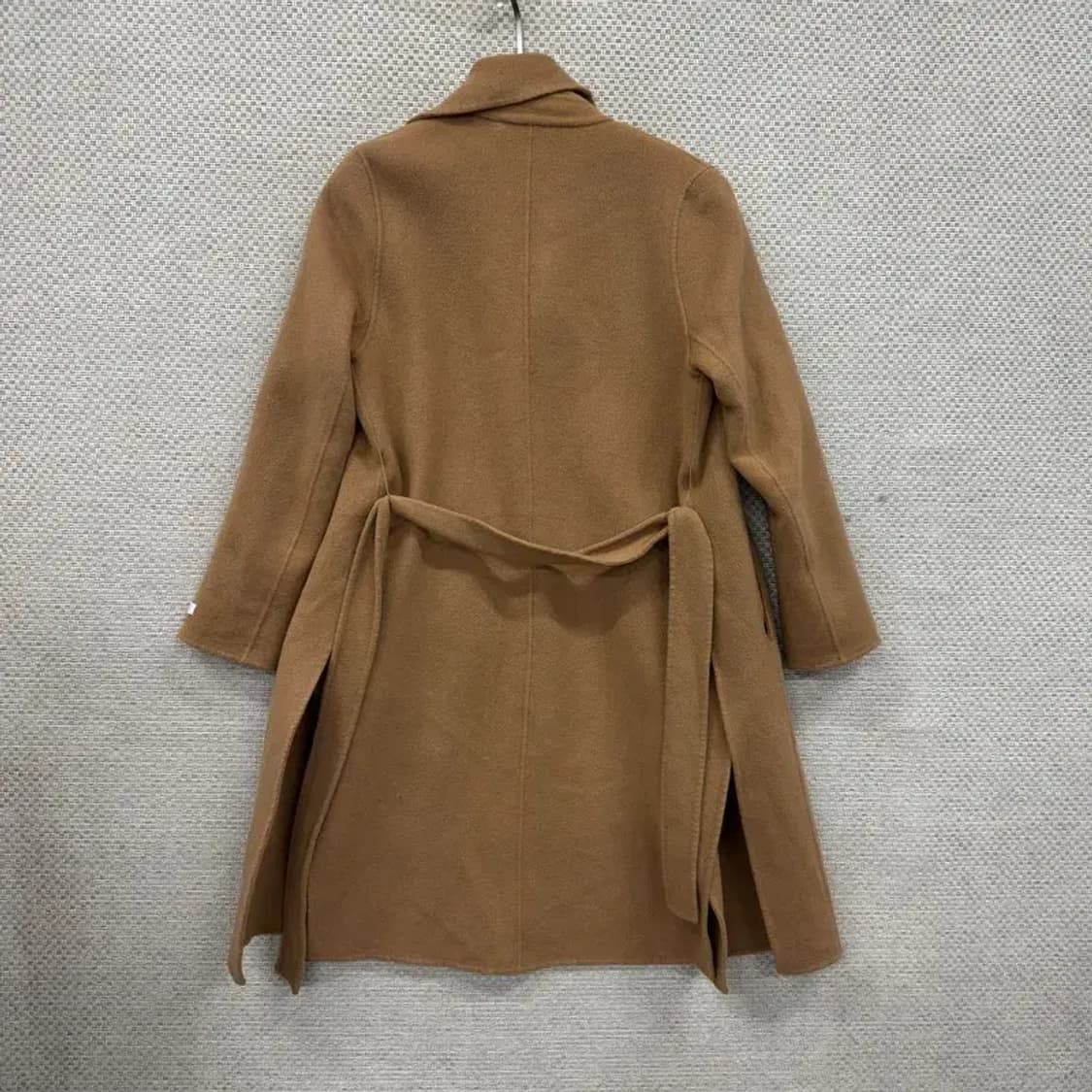 SJSJ 한섬 핸드메이드 울 캐시미어 롱 코트 95 A01483 상품이미지2