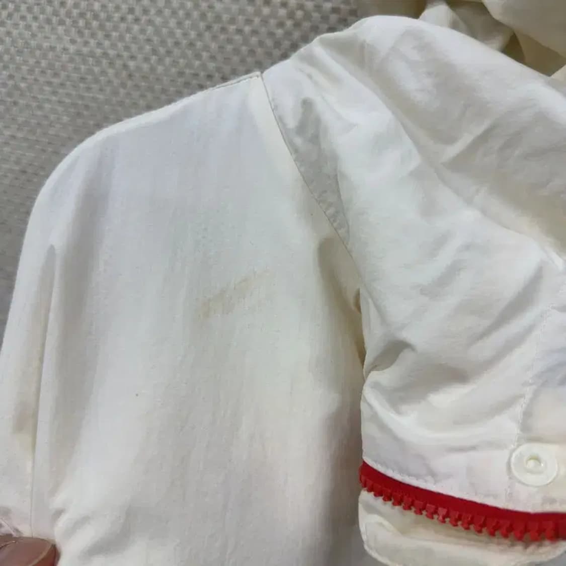 푸마 캐주얼 프린팅로고 아노락 반집업 바람막이 L A01485 상품이미지5