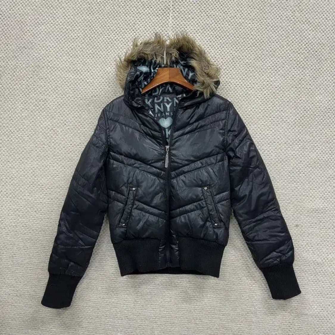 도나카란뉴욕 DKNY 캐주얼 무광 여성 패딩 점퍼 M A01495 상품이미지1