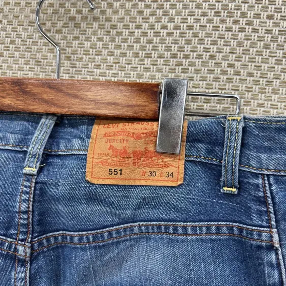 리바이스 551 캐주얼 데님 청바지 30인치 A01511 상품이미지3