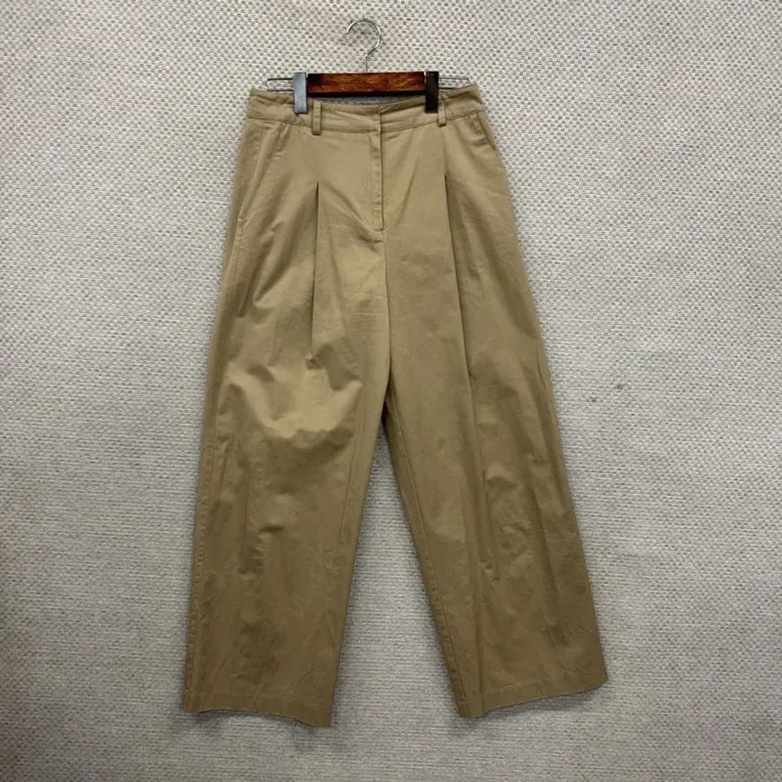 미쏘 캐주얼 핀턱 코튼팬츠 면바지 30 A01512 상품이미지1