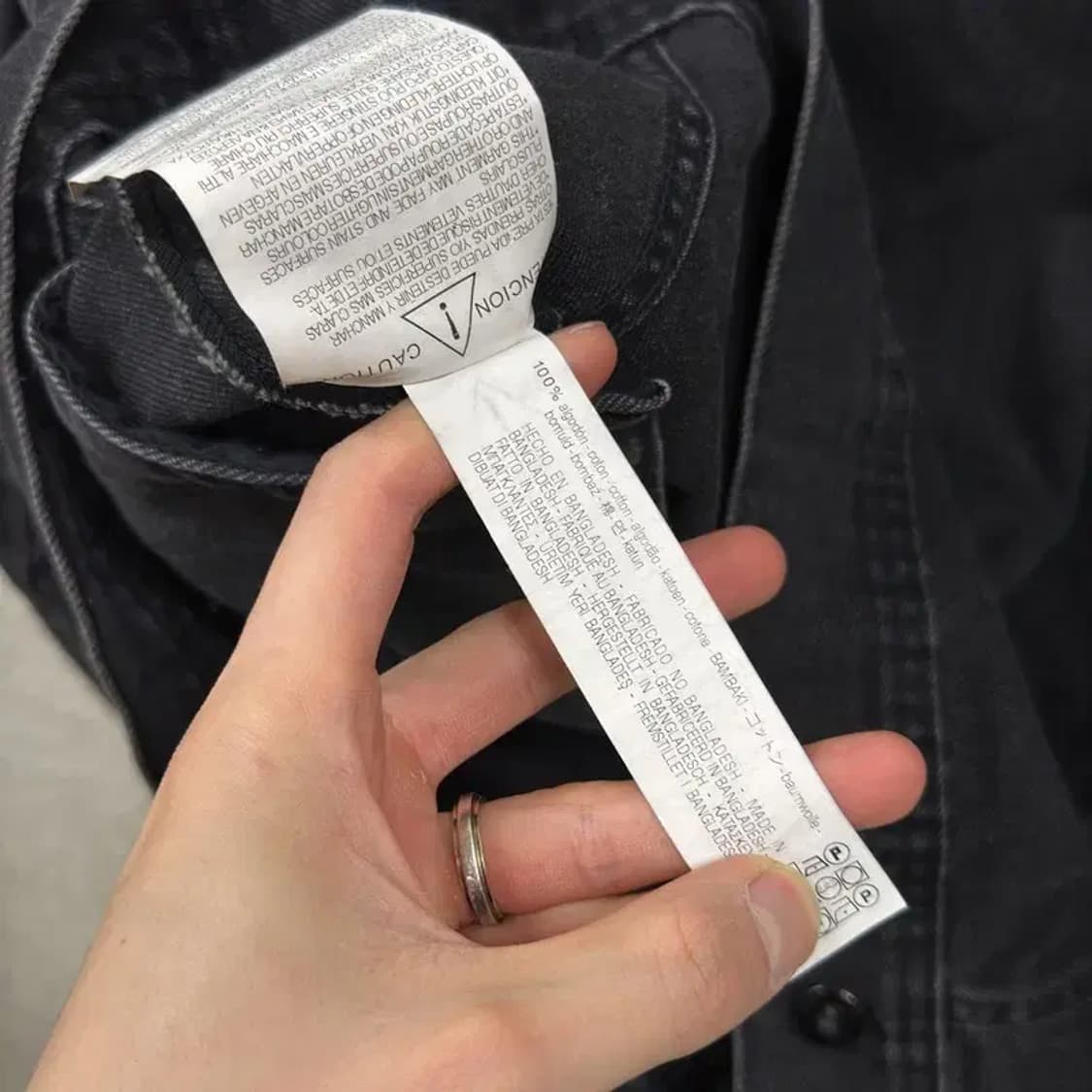 자라 ZARA 캐주얼 트러커 자켓 L A01488 상품이미지4