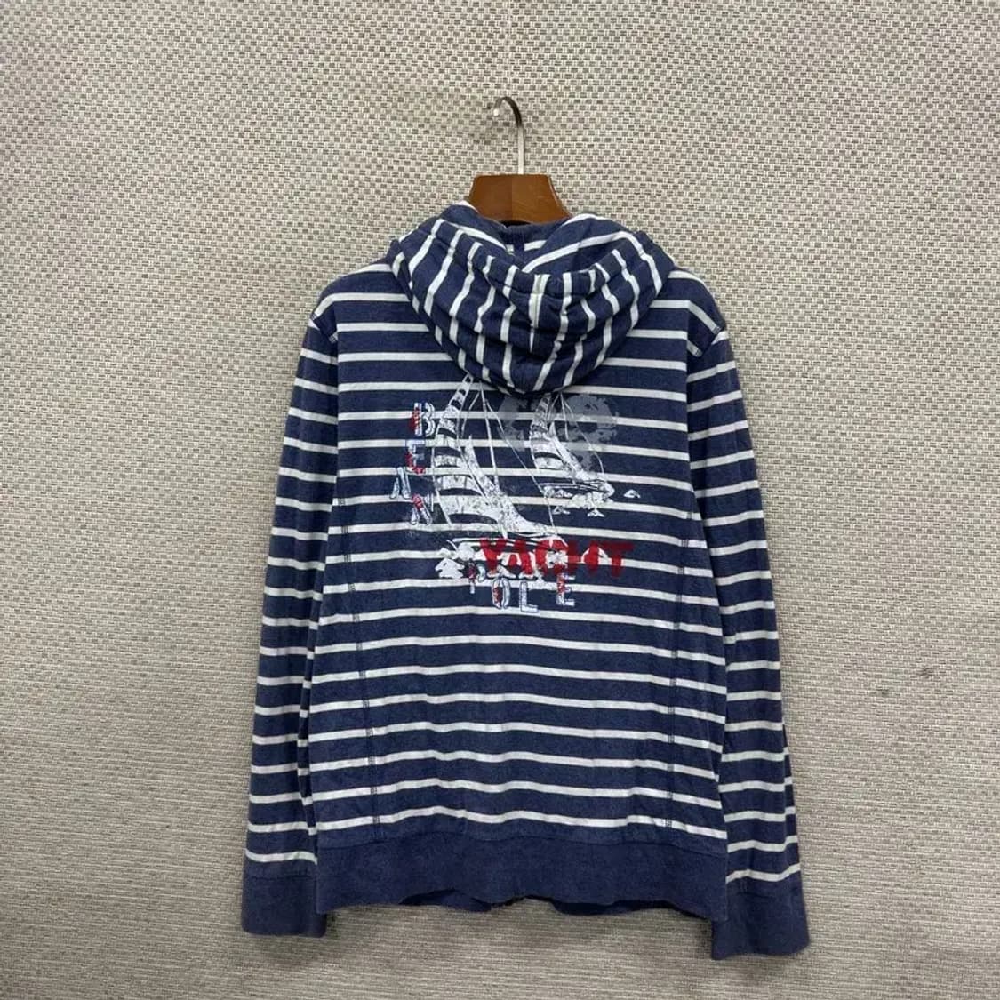 빈폴 캐주얼 슬림핏 스트라이프 후드집업 95 A01504 상품이미지2