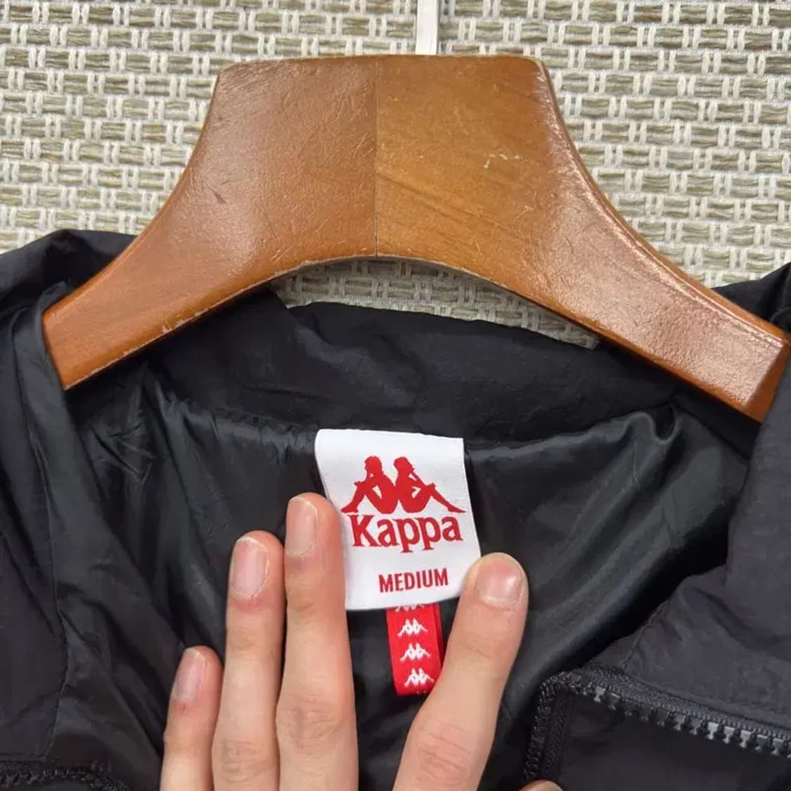 카파 KAPPA 프린팅로고 윈드러너 바람막이 자켓 M A01489 상품이미지3