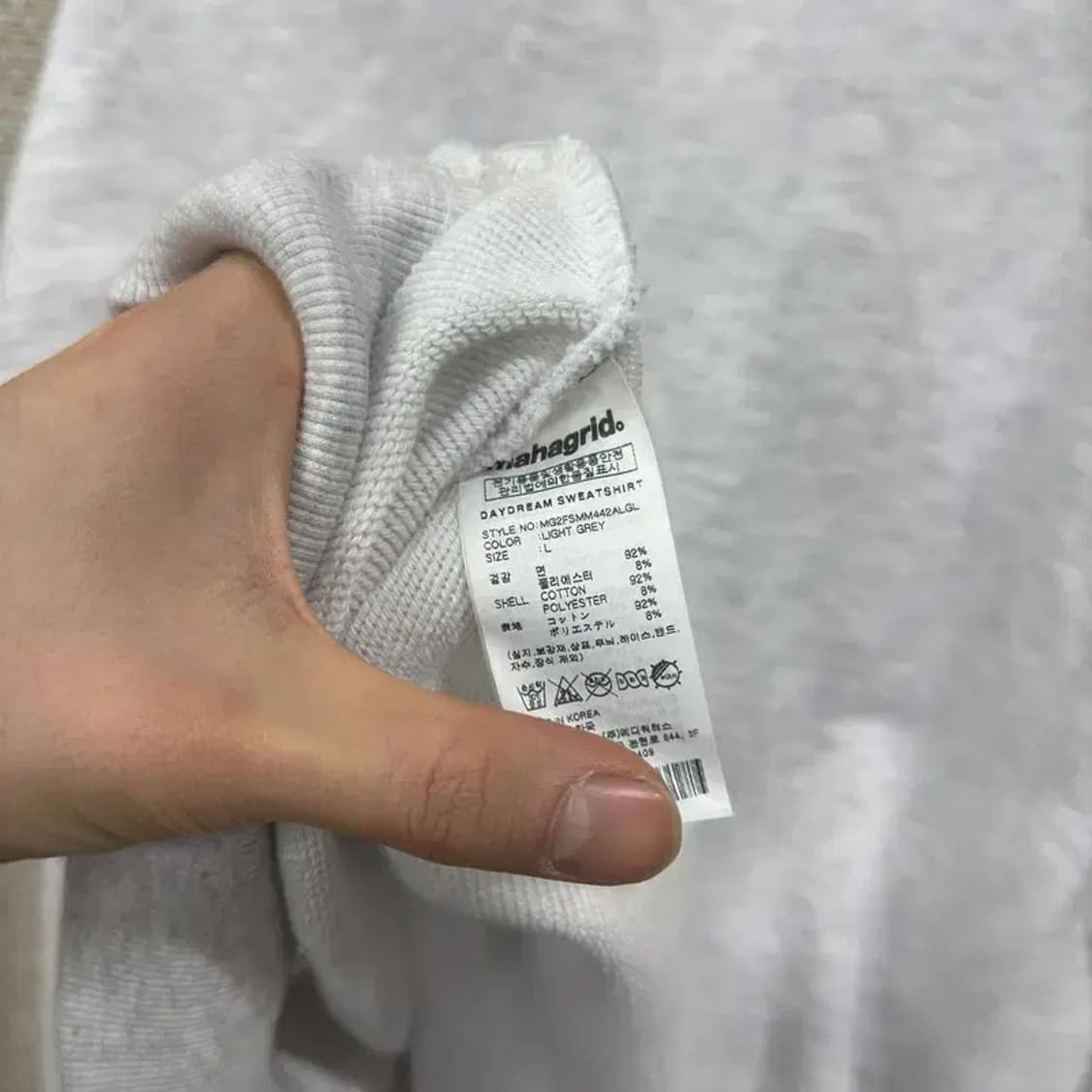 마하그리드 캐주얼 프린팅 스웻셔츠 맨투맨 L A01510 상품이미지4