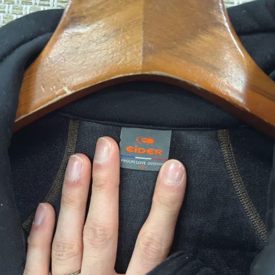 아이더 아웃도어 자수로고 후리스 집업 M A01508 상품이미지3