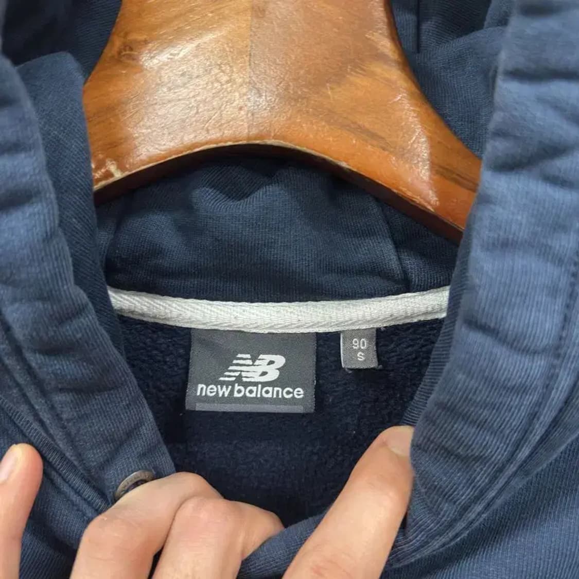 뉴발란스 NBSC 캐주얼 오버핏 약기모 후드티 95 A00806 상품이미지3