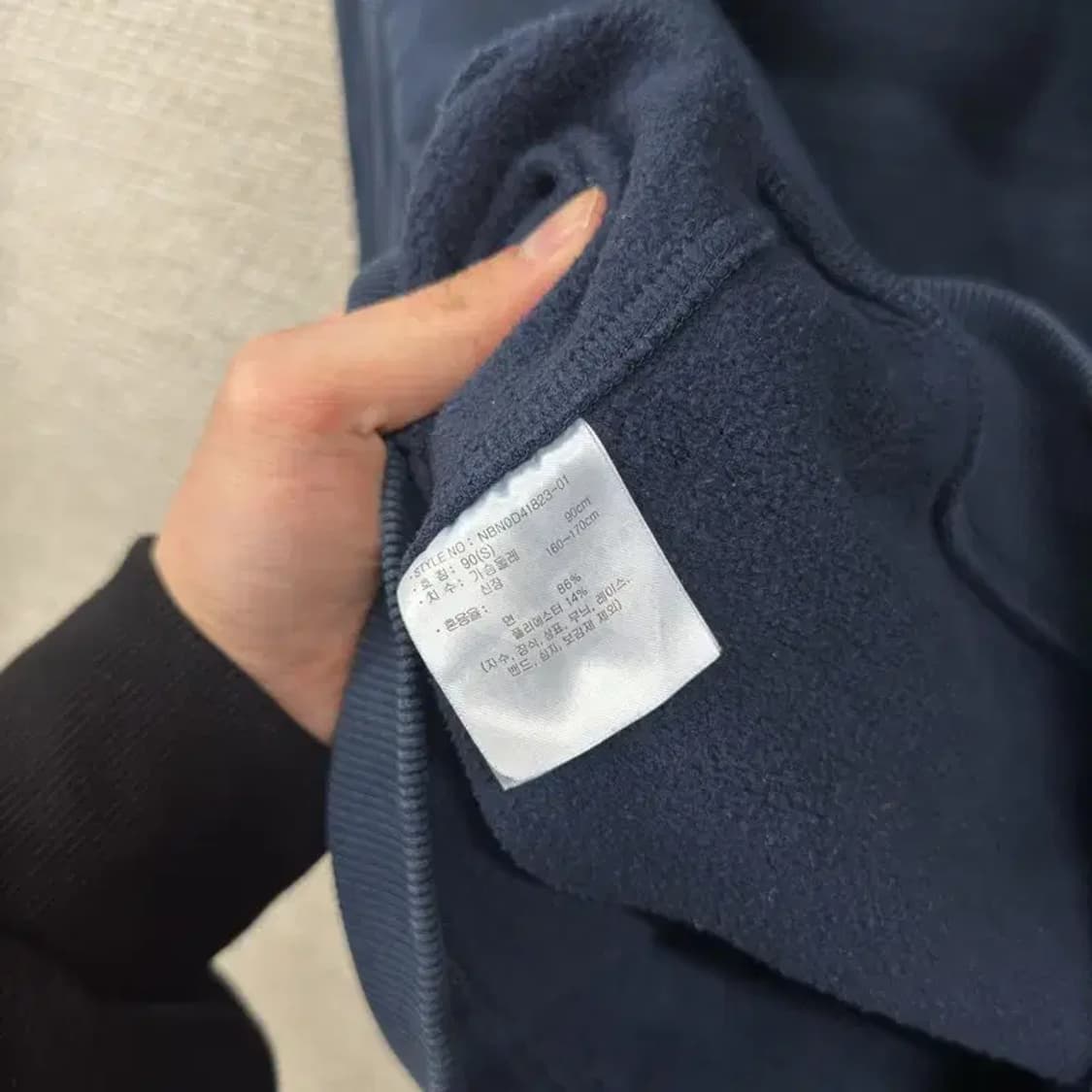 뉴발란스 NBSC 캐주얼 오버핏 약기모 후드티 95 A00806 상품이미지4