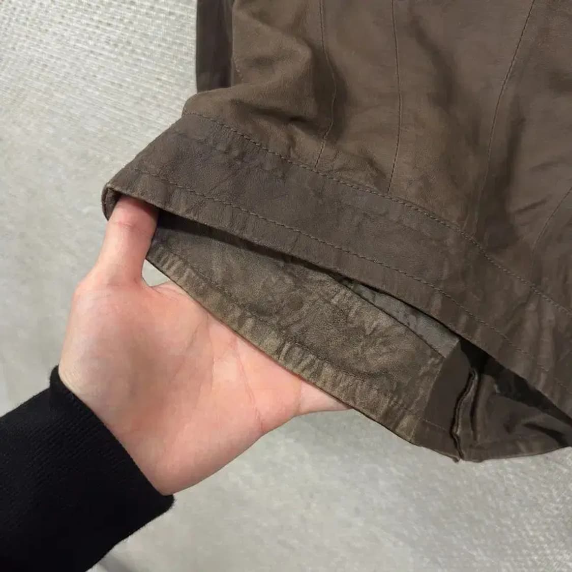 SJSJ 한섬 여성 양가죽 자켓 85 A00817 상품이미지5