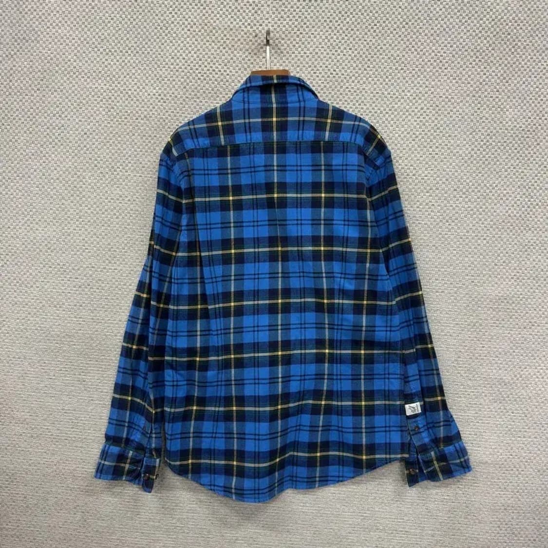 빈폴 캐주얼 자수로고 슬림핏 체크 플란넬 셔츠 105 A00815 상품이미지2