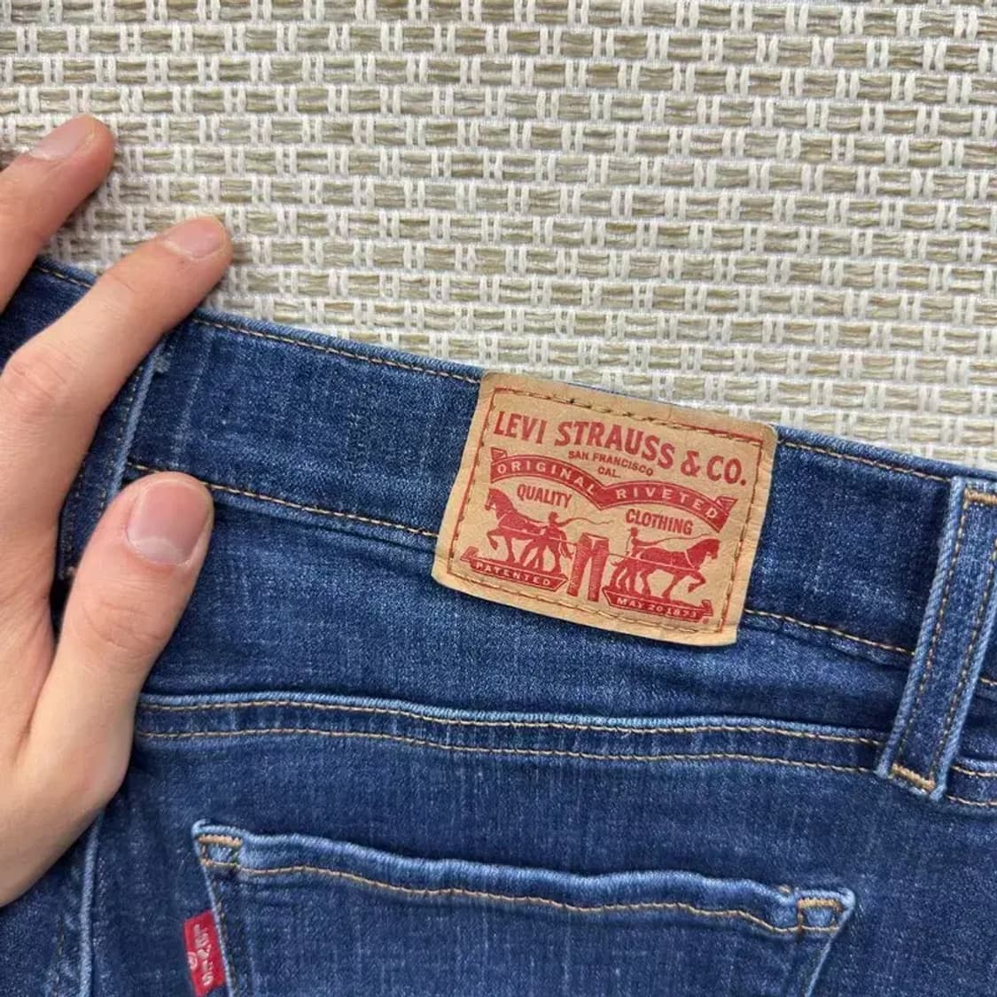 리바이스 클래식스트레이트 스판 데님 청바지 27인치 A00836 상품이미지3