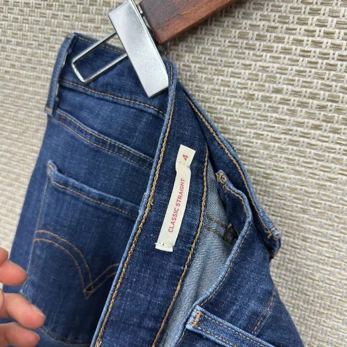 리바이스 클래식스트레이트 스판 데님 청바지 27인치 A00836 상품이미지4