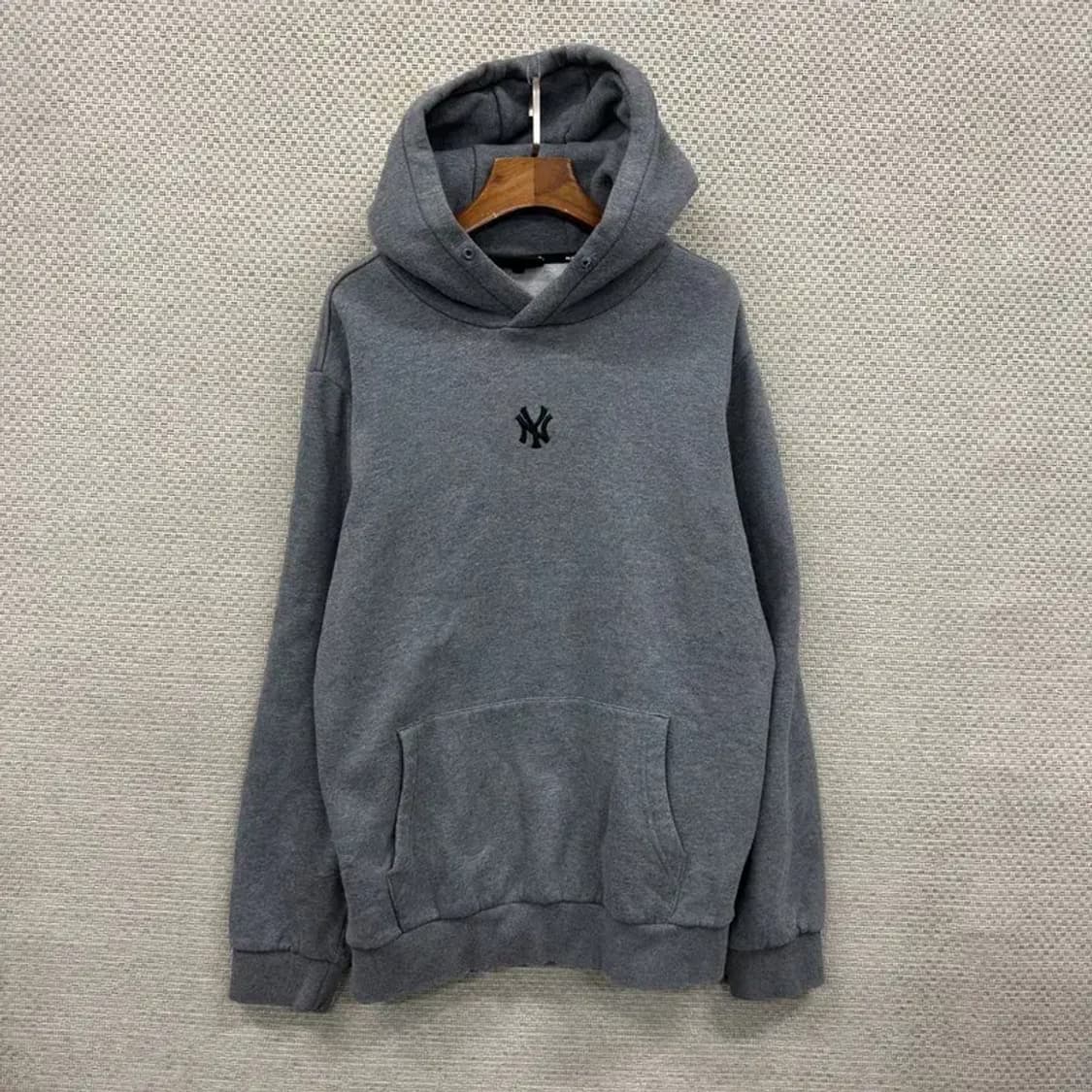 MLB 캐주얼 뉴욕양키스 자수로고 약기모 후드티 105 A00823 상품이미지1