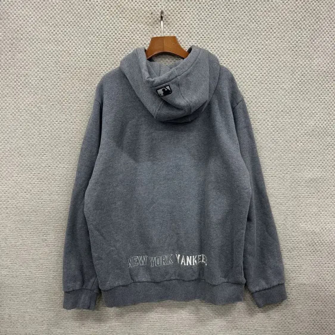 MLB 캐주얼 뉴욕양키스 자수로고 약기모 후드티 105 A00823 상품이미지2