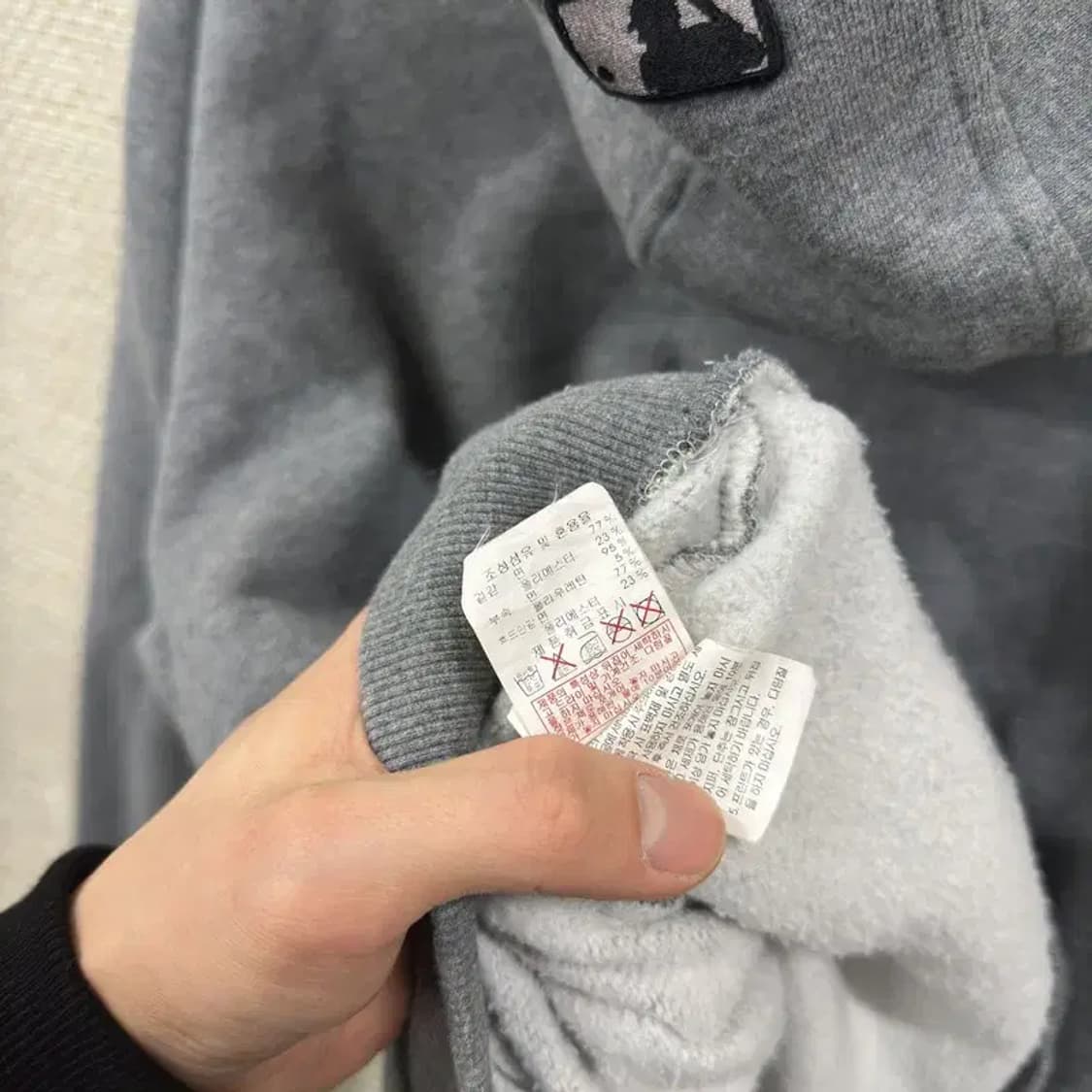 MLB 캐주얼 뉴욕양키스 자수로고 약기모 후드티 105 A00823 상품이미지5