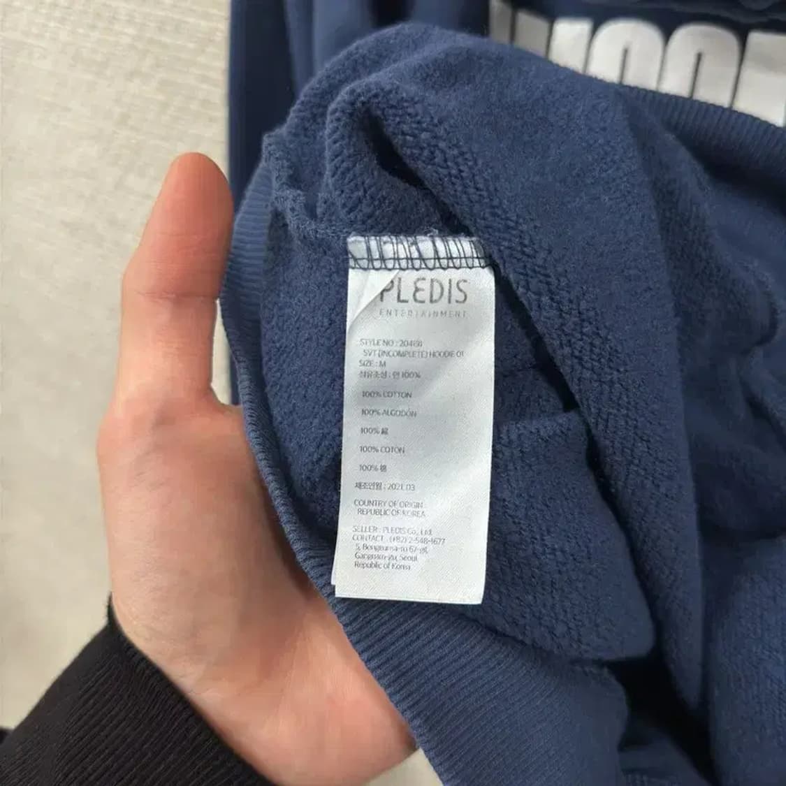 세븐틴 인컴플릿 굿즈 약기모 후드티 95 A00825 상품이미지4