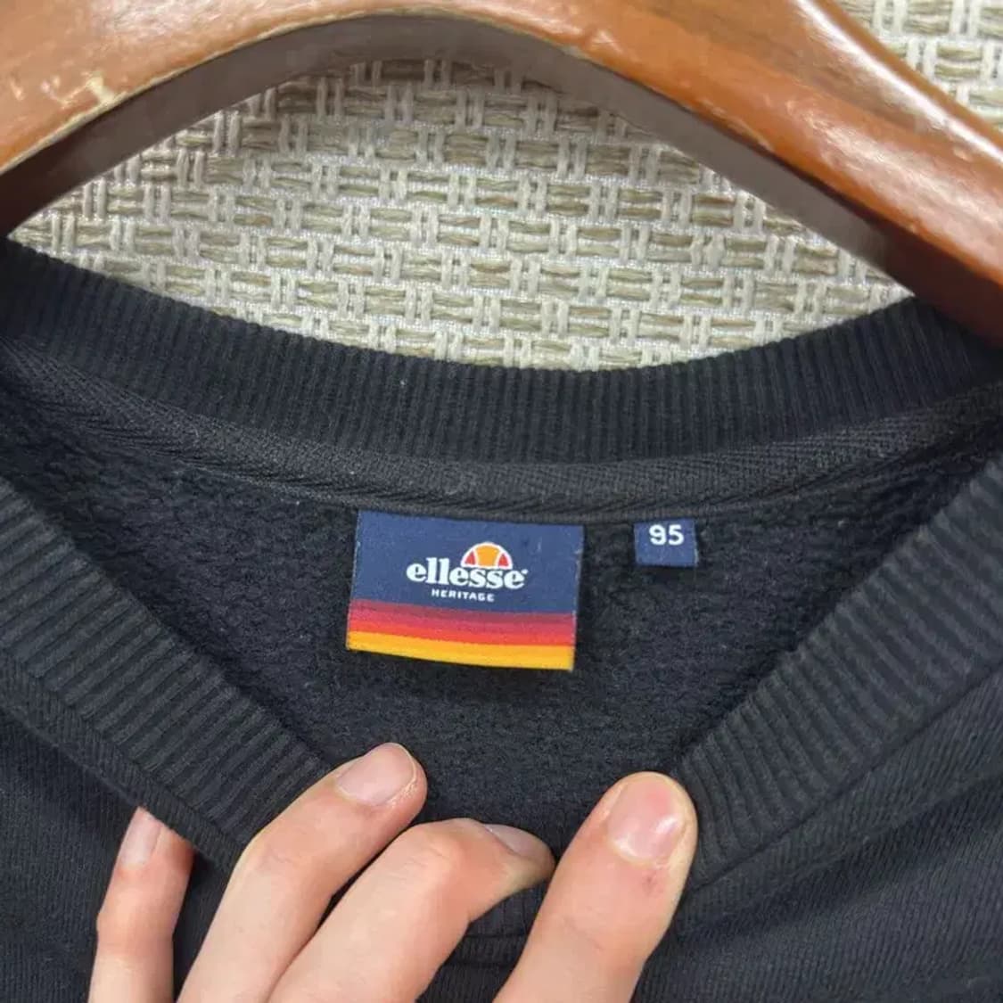 엘레쎄 오버핏 약기모 스웻셔츠 맨투맨 105 A00819 상품이미지3