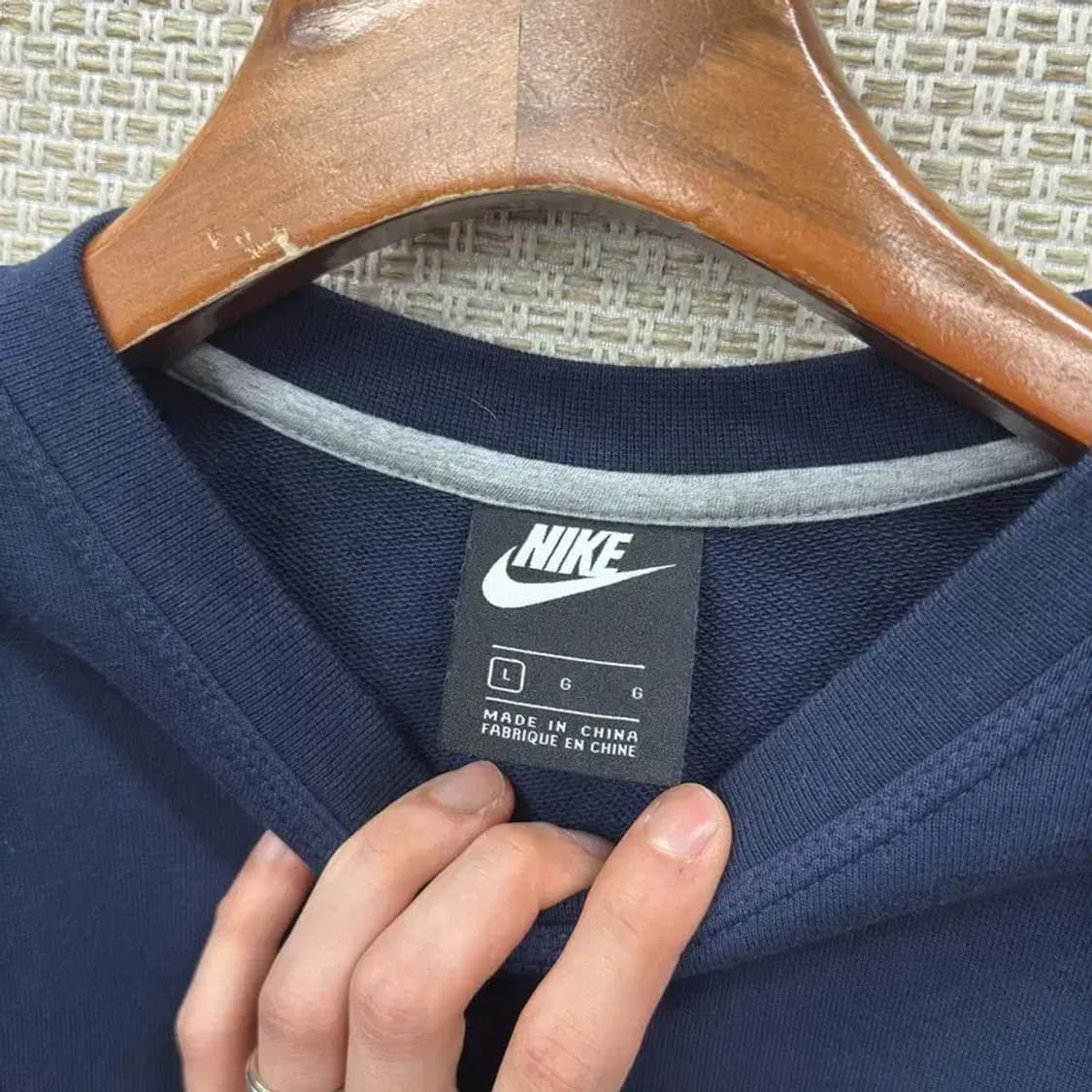 나이키 캐주얼 자수로고 스웻셔츠 맨투맨 95 A00820 상품이미지3