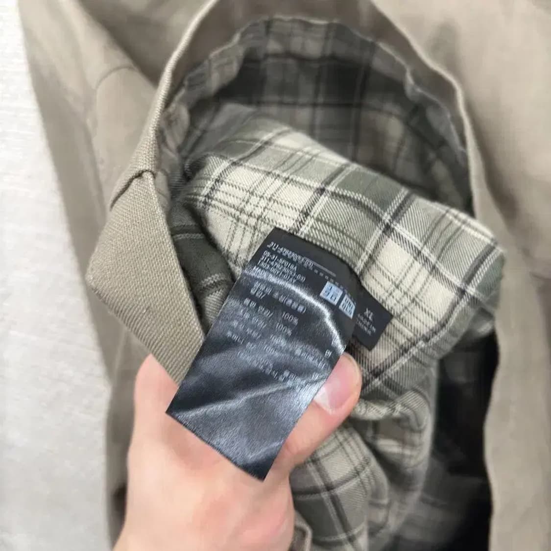 유니클로 캐주얼 남자 프렌치 자켓 XL A01562 상품이미지3