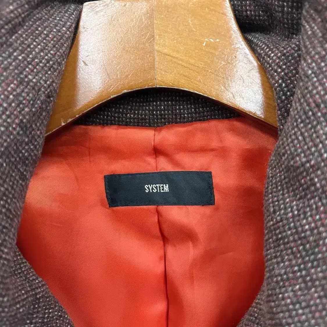 시스템 한섬 야상코트 울 여우털 롱코트 85 A01566 상품이미지3