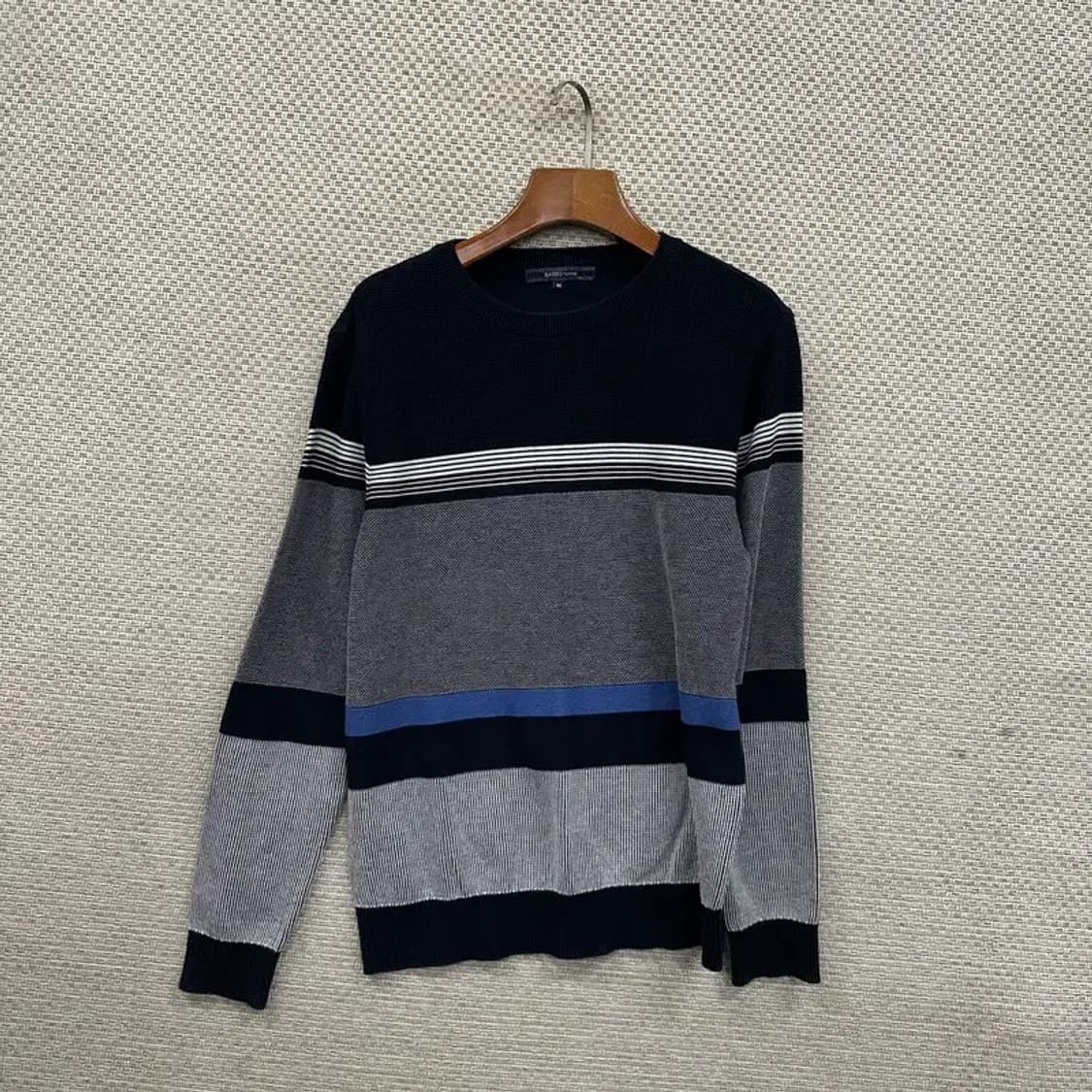 바쏘 옴므 캐주얼 스트라이프 니트 95 A01567 상품이미지1