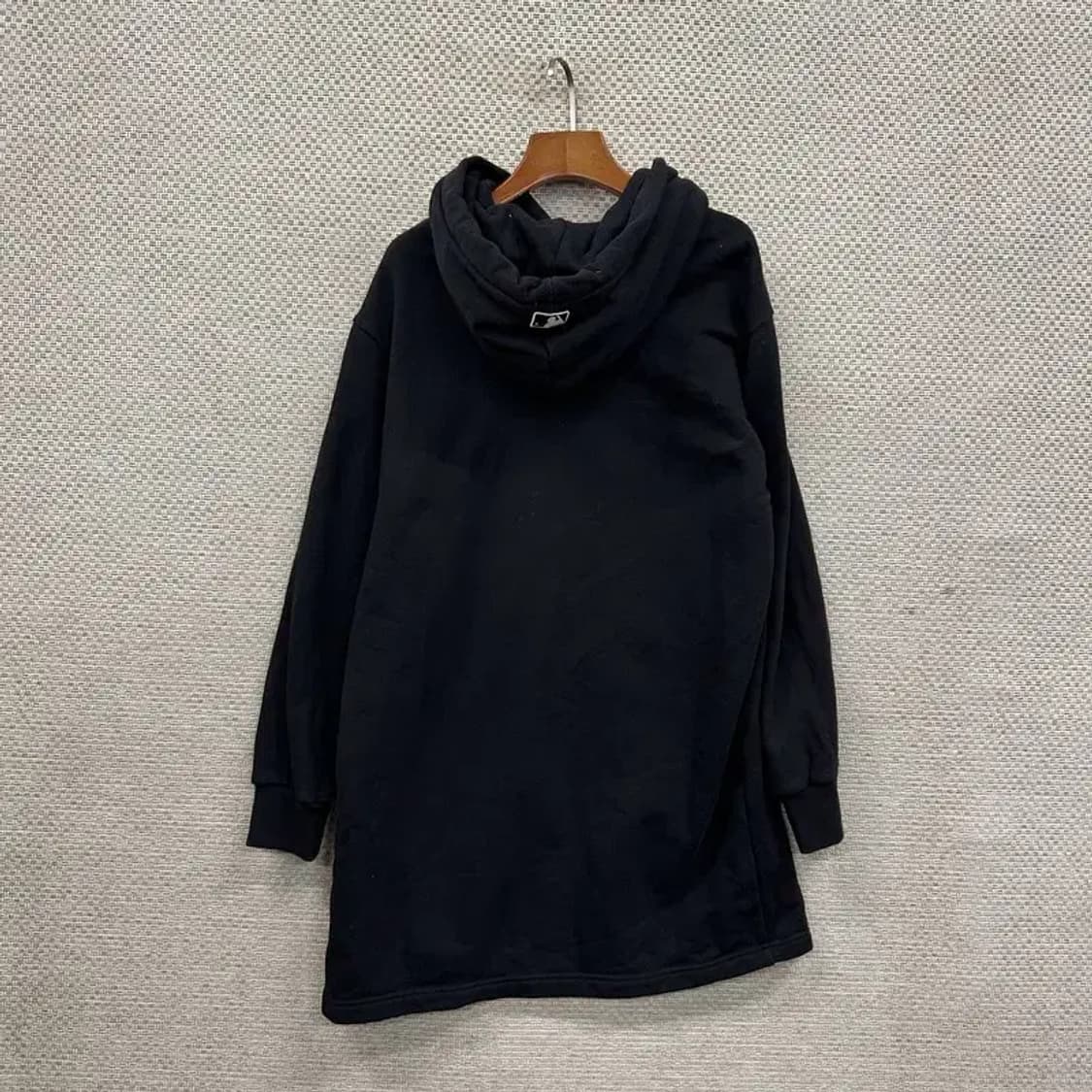 MLB 뉴욕양키스 블랙 롱 후드 원피스 S A01571 상품이미지2