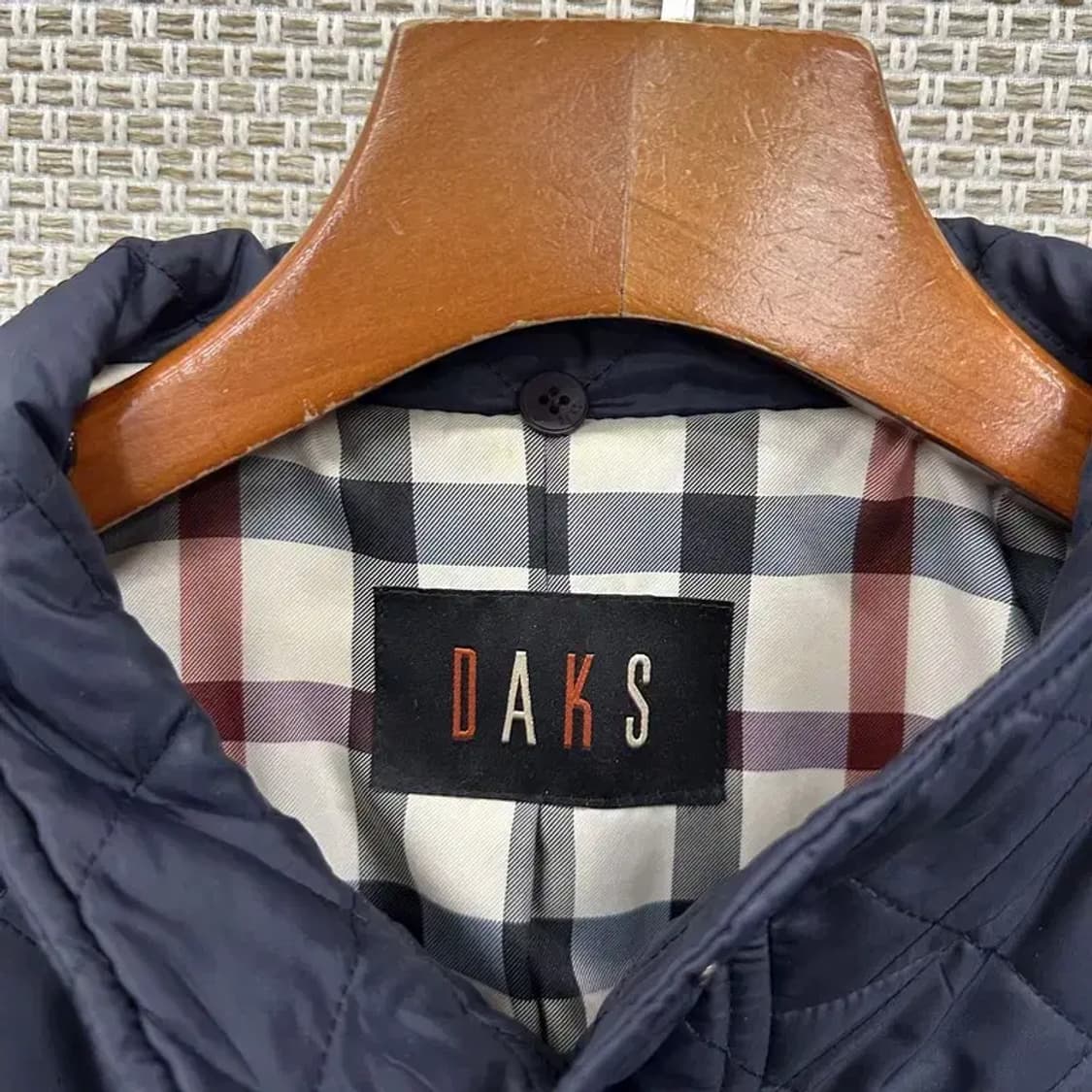 닥스 캐주얼 네이비 퀄팅 롱 패딩 95 A01573 상품이미지3