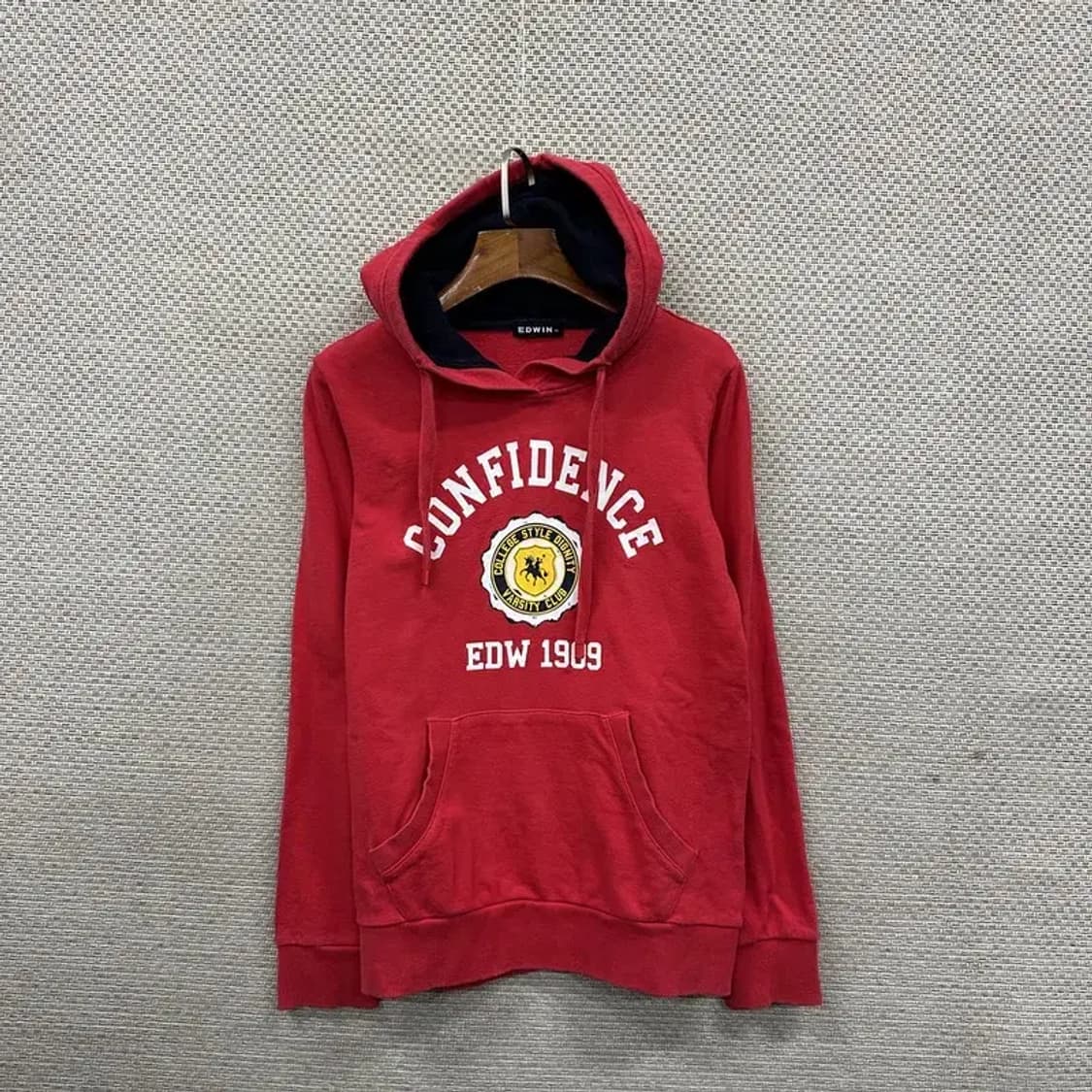 에드윈 캐주얼 빅로고 후드티 85 A01575 상품이미지1