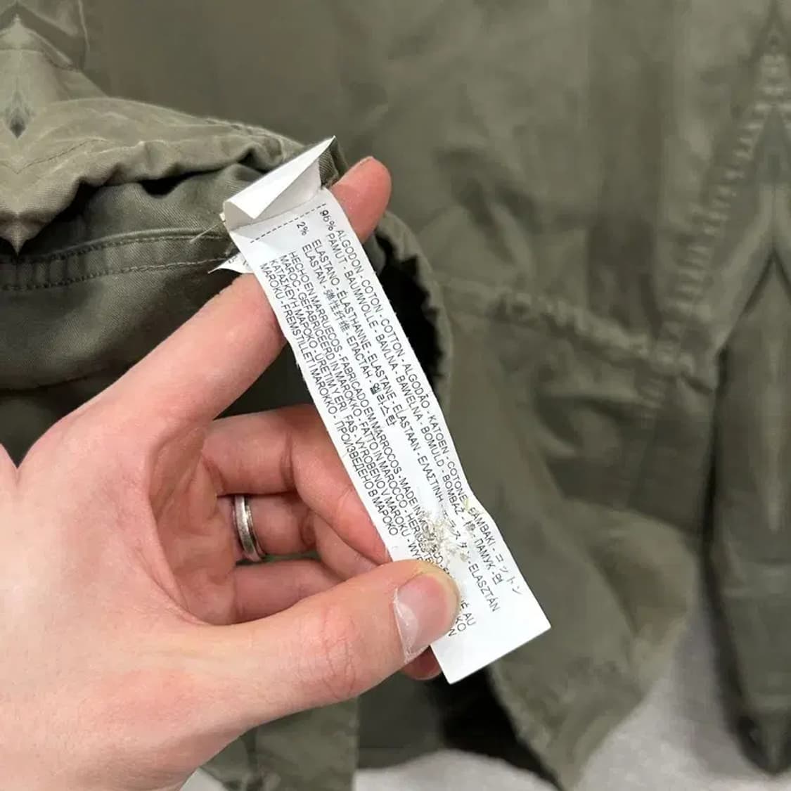 자라 ZARA 여자 야상자켓 M A01581 상품이미지4