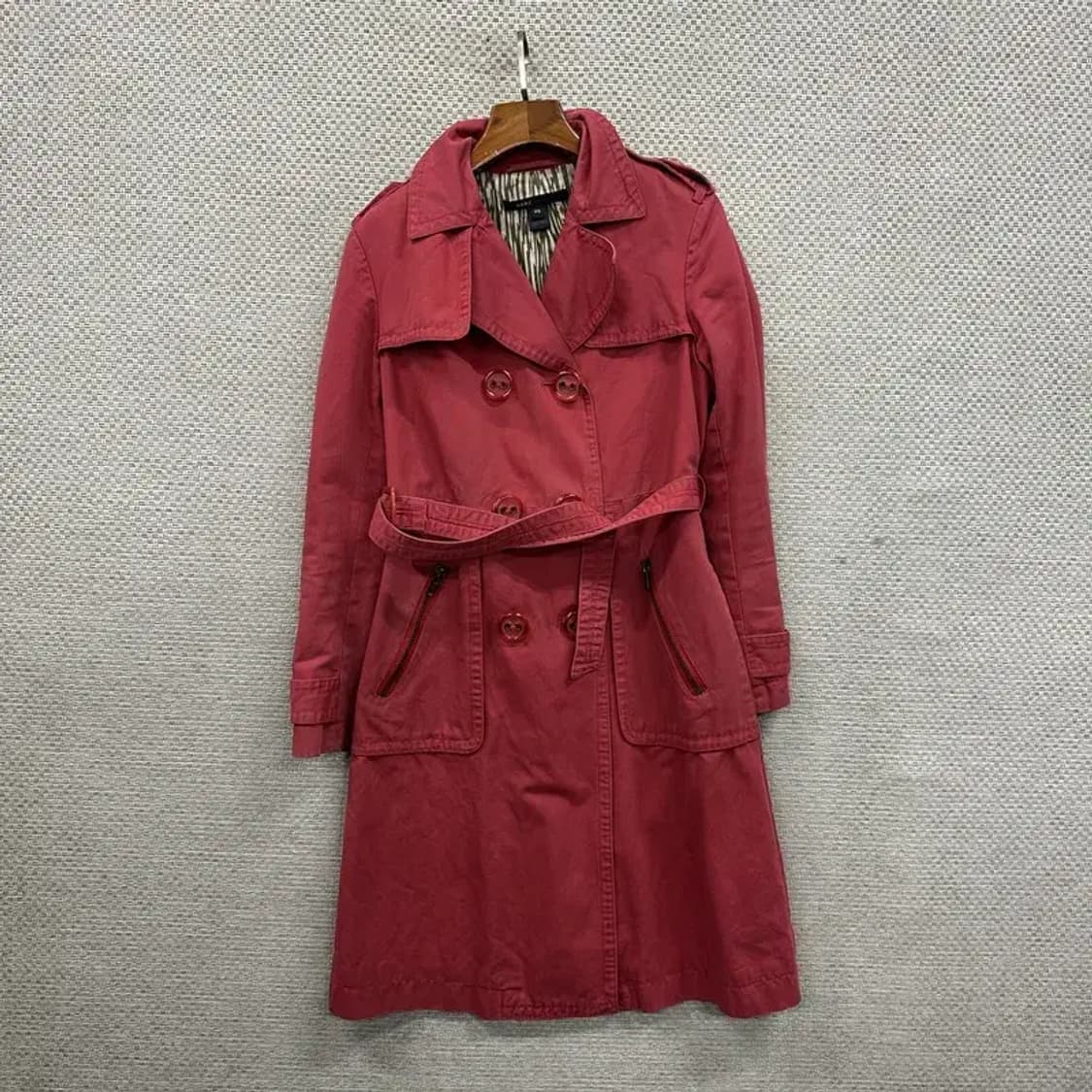 마크제이콥스 더블버튼 롱 트렌치 코트 XS A01582 상품이미지1