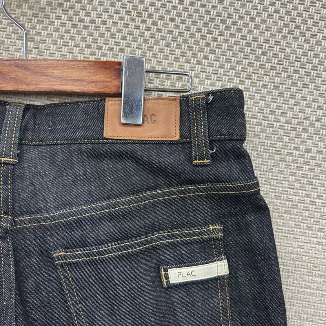 플랙진 STEEZE 생지 데님팬츠 스판 청바지 32인치 A01599 상품이미지3