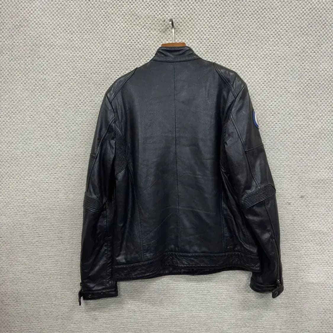 EXR 레이싱 블랙 양가죽 가죽자켓 100 A01584 상품이미지2