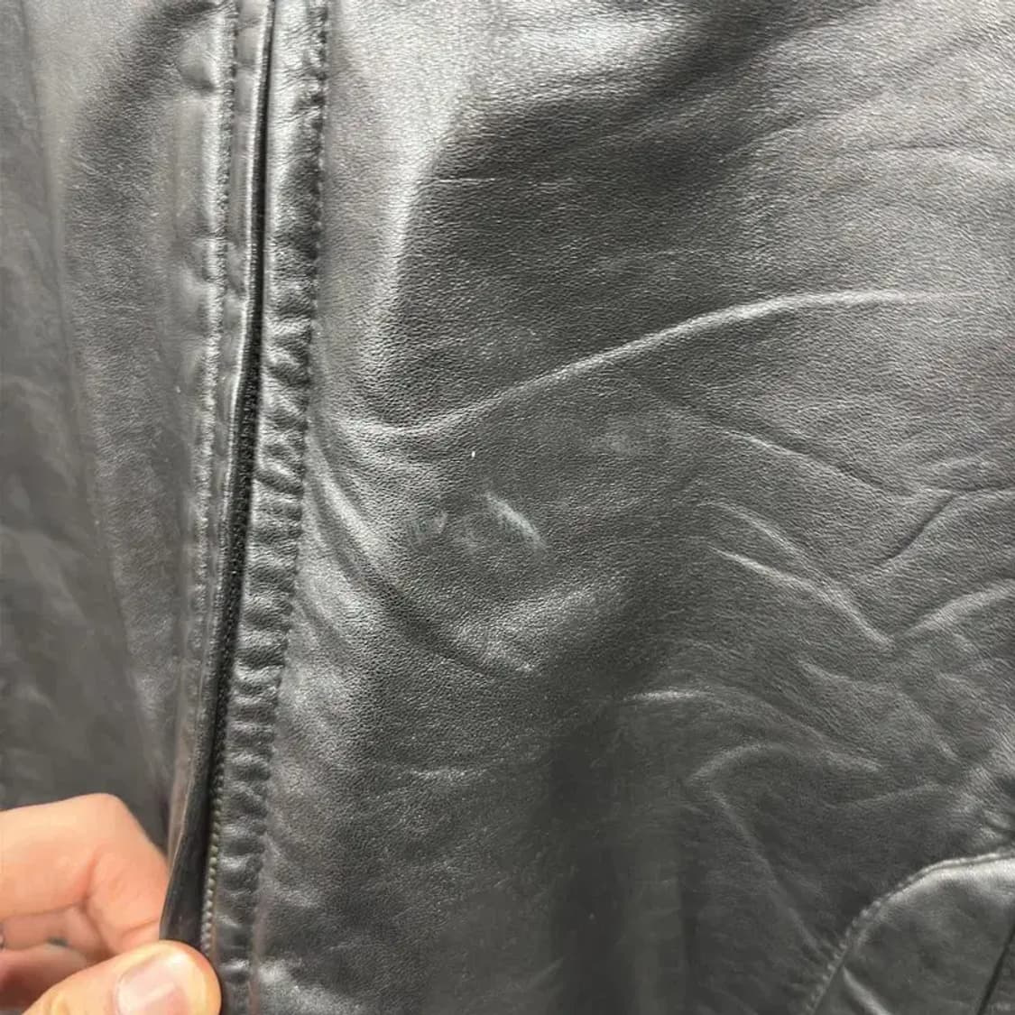 EXR 레이싱 블랙 양가죽 가죽자켓 100 A01584 상품이미지5