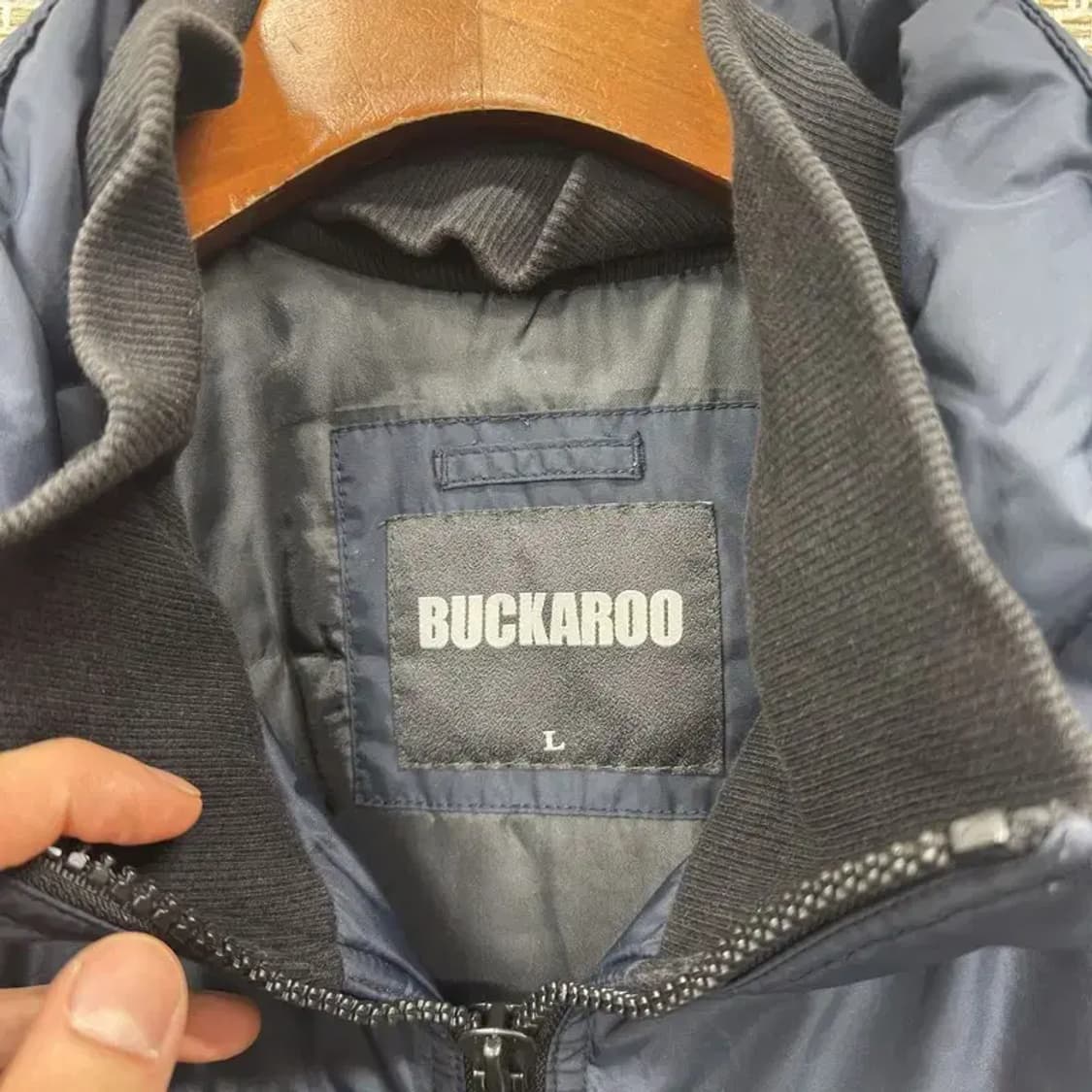 버커루 올드스쿨 윈드러너 바람막이 자켓 L A01643 상품이미지3