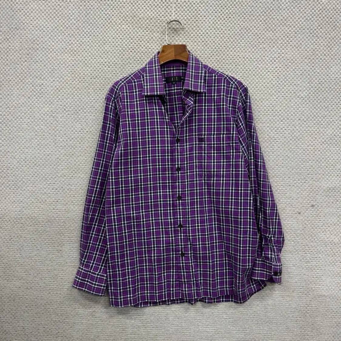 닥스 캐주얼 자수로고 긴팔 셔츠 100 A01650 상품이미지1