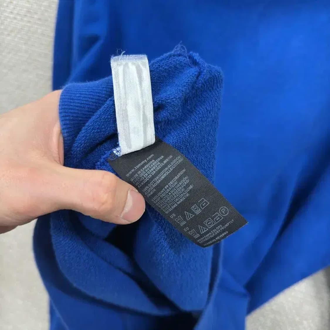 타미힐피거 캐주얼 자수로고 스웻셔츠 맨투맨 L A01658 상품이미지4