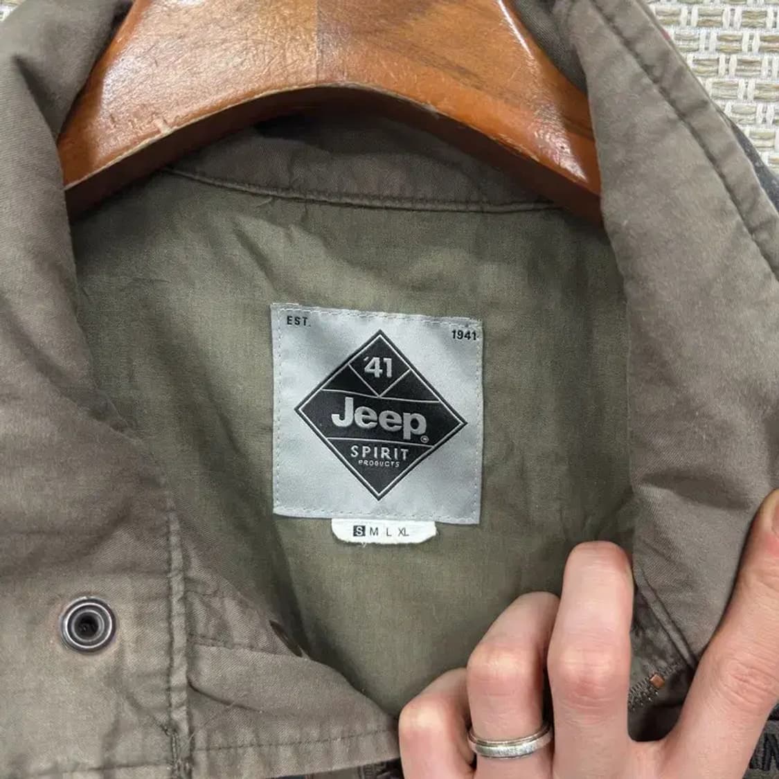 지프 JEEP 올드스쿨 야상 자켓 S A01657 상품이미지3