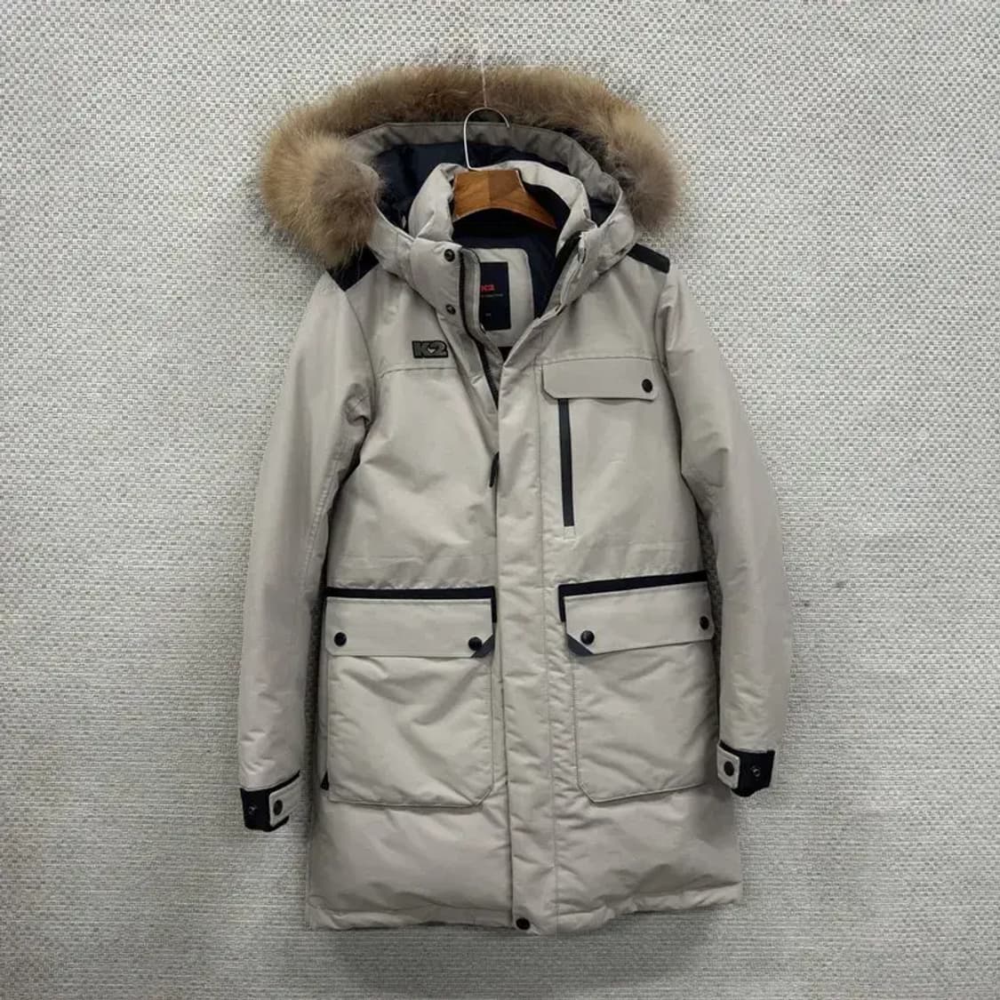 K2 아웃도어 라쿤퍼 구스다운 거위털 패딩 85 A01660 상품이미지1