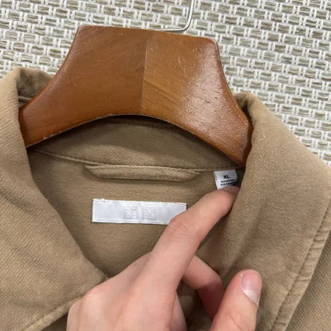 유니클로 캐주얼 멀티포켓 트러커 자켓 XL A01668 상품이미지3