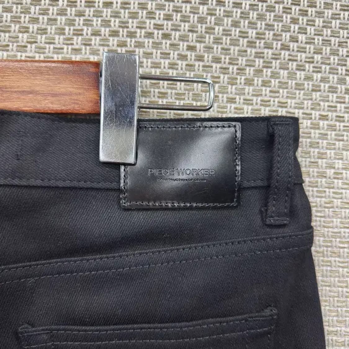 피스워커 블랙진 데님 흑청바지 29인치 A01676 상품이미지3