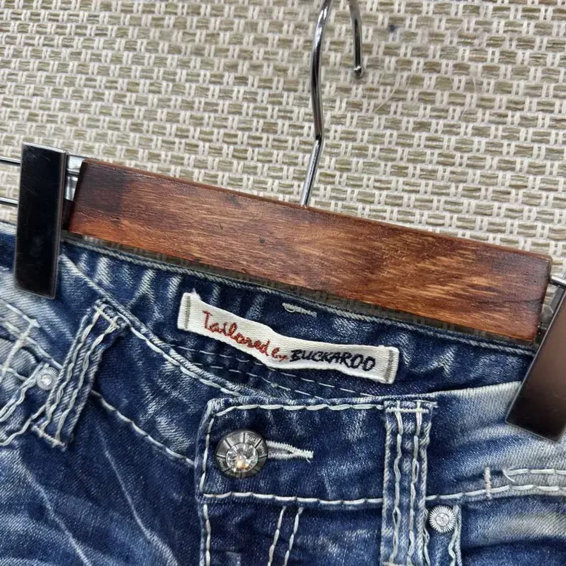 버커루 올드스쿨 타이다이 스판 데님 청바지 28인치 A01680 상품이미지3