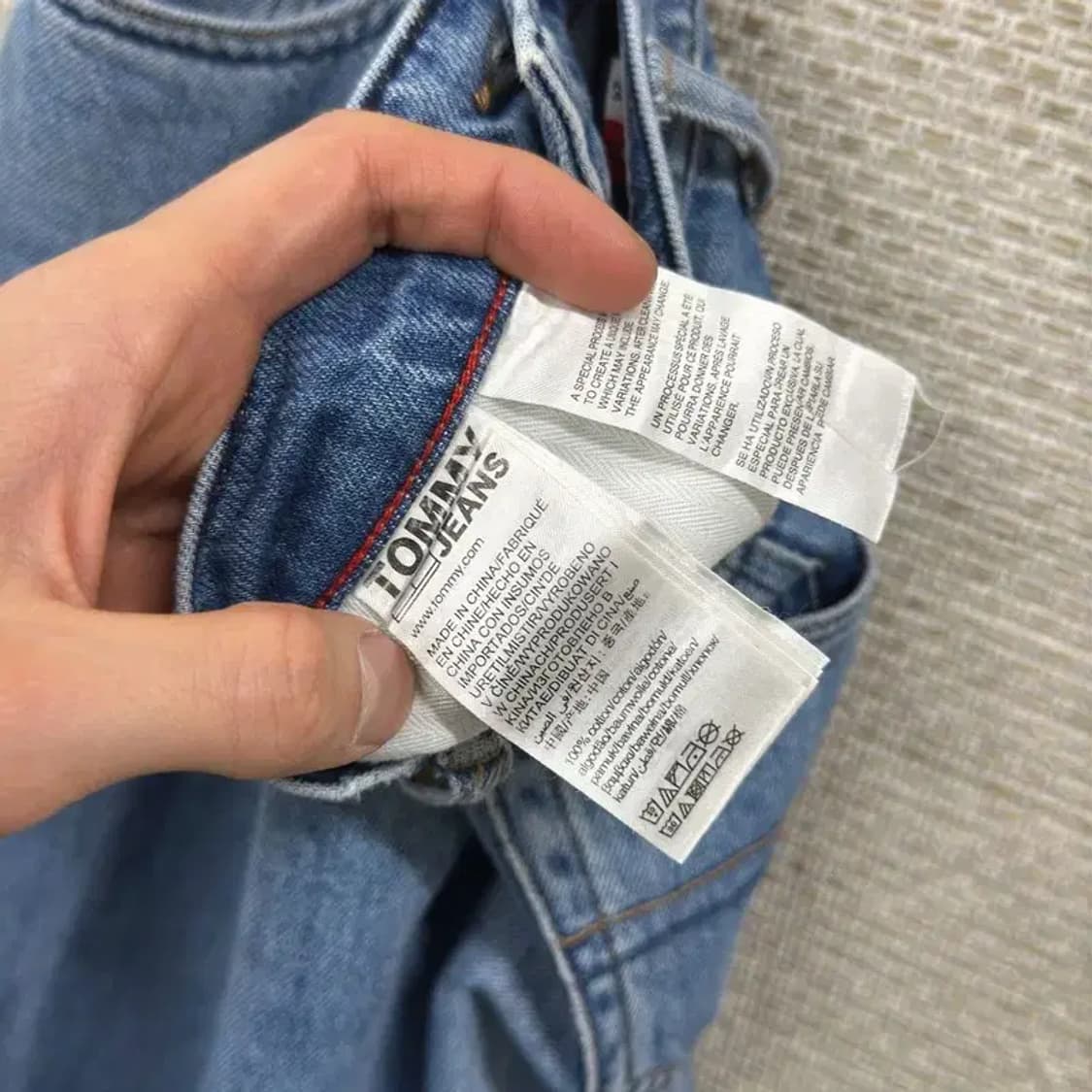 타미힐피거 벌룬핏 데님 청바지 24인치 A01681 상품이미지5