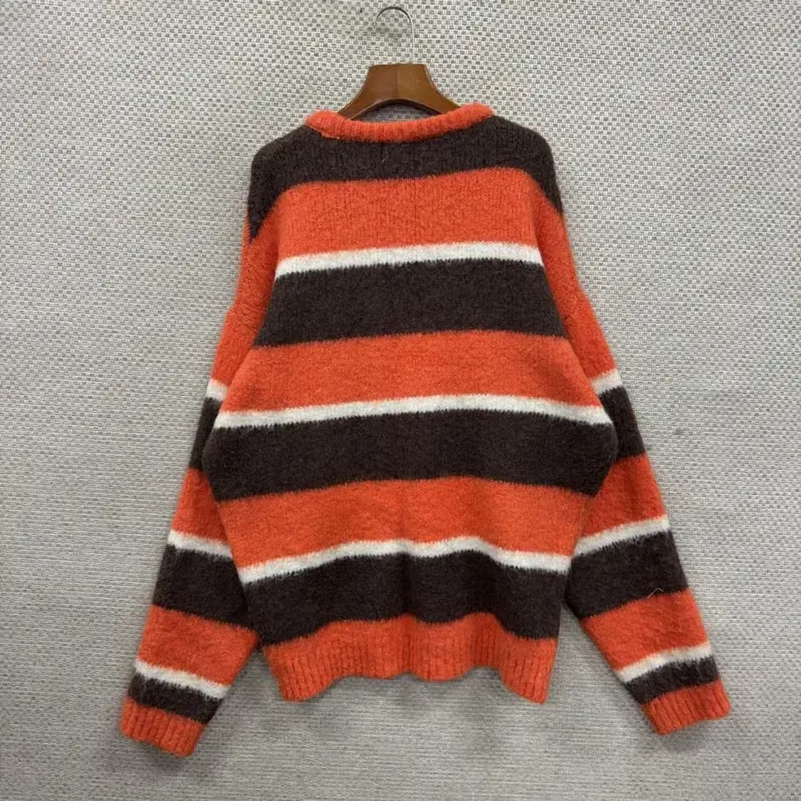 카비시 단가라 울 알파카 니트 스웨터 L A01663 상품이미지2