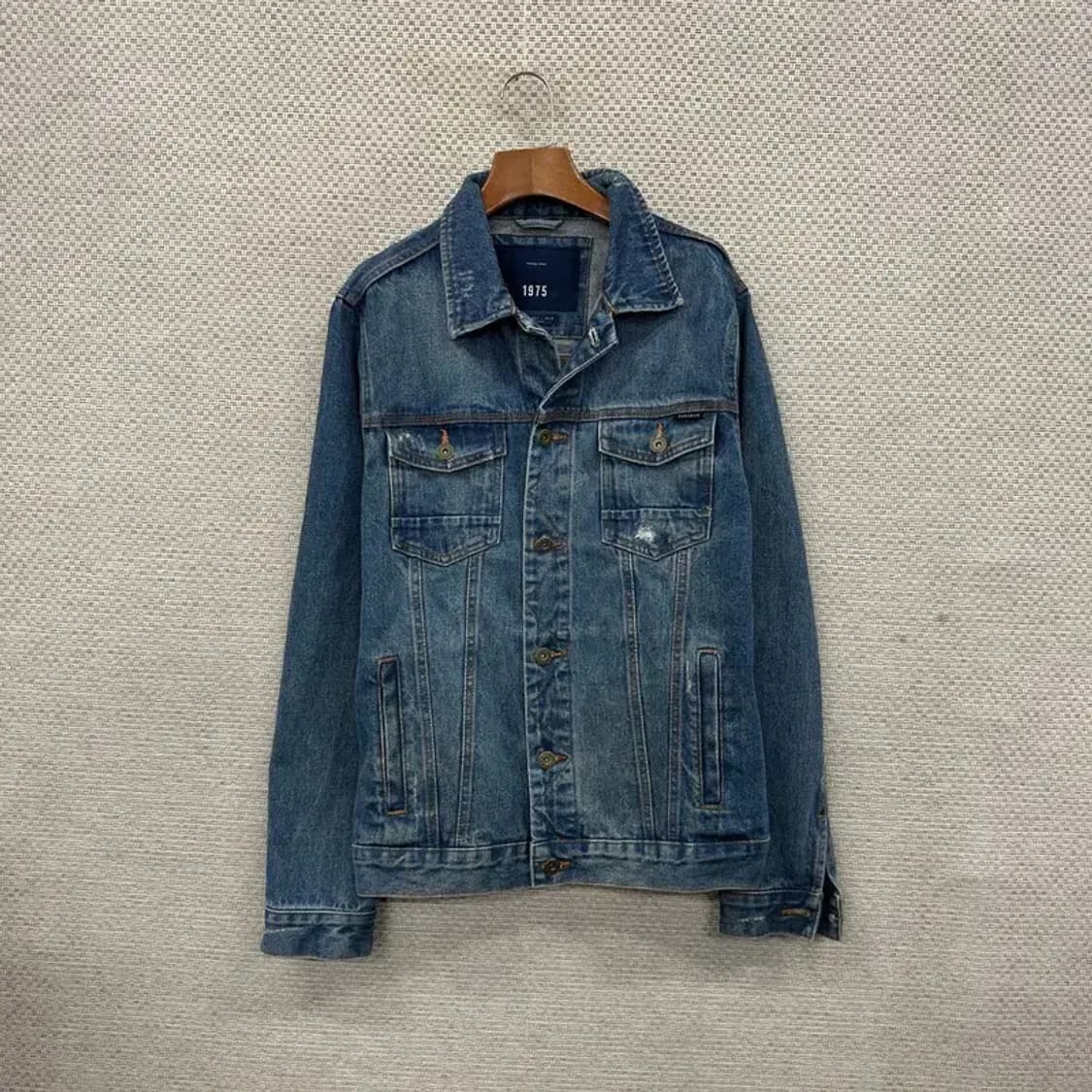 자라 ZARA 1975 캐주얼 데님 청자켓 L A01723 상품이미지1