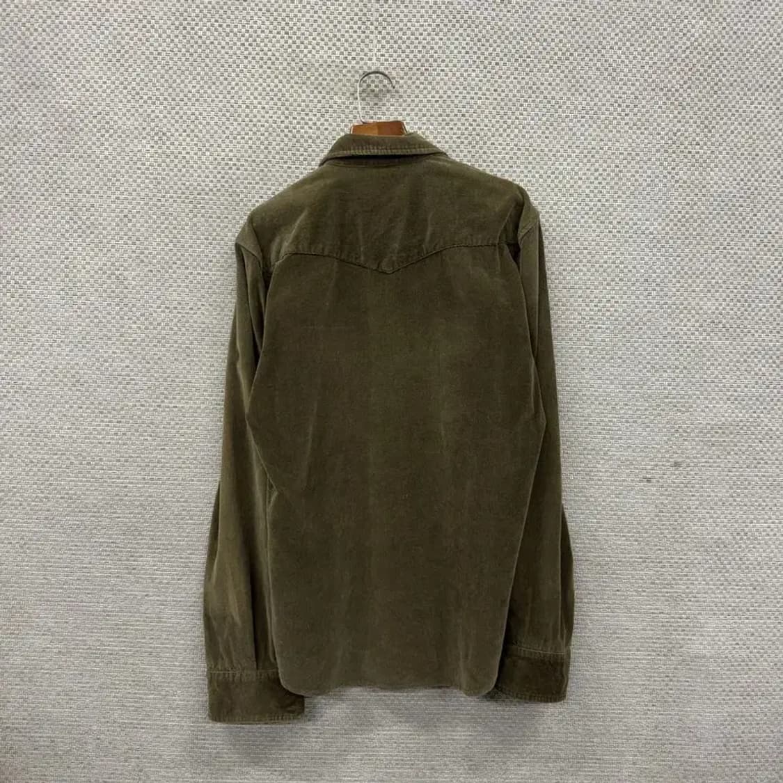 후아유 캐주얼 코듀로이 골덴 긴팔 셔츠 XL A01727 상품이미지2