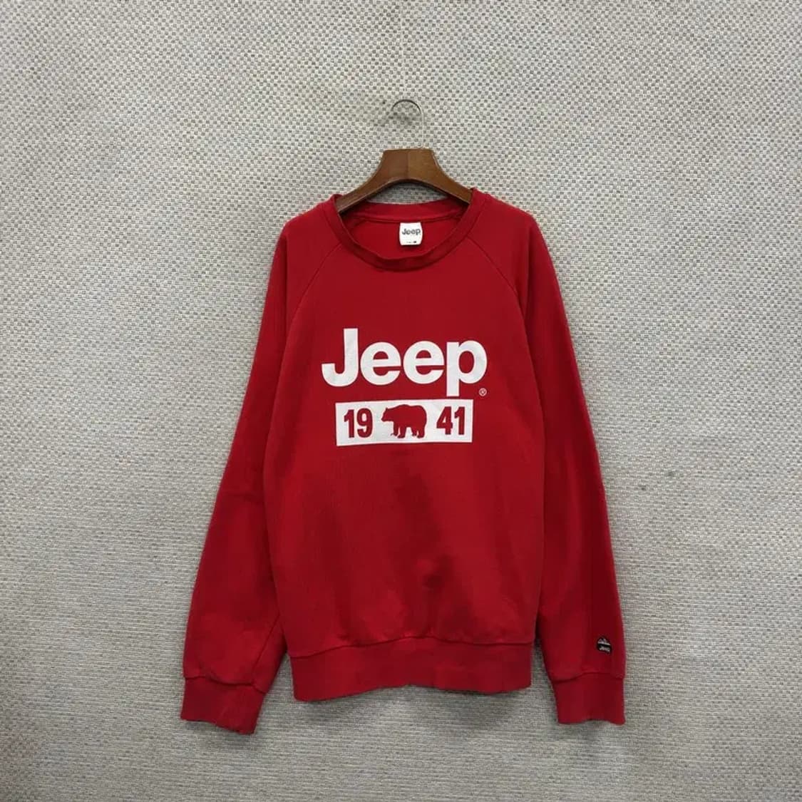 지프 JEEP 캐주얼 프린팅 스웻셔츠 맨투맨 XL A01728 상품이미지1