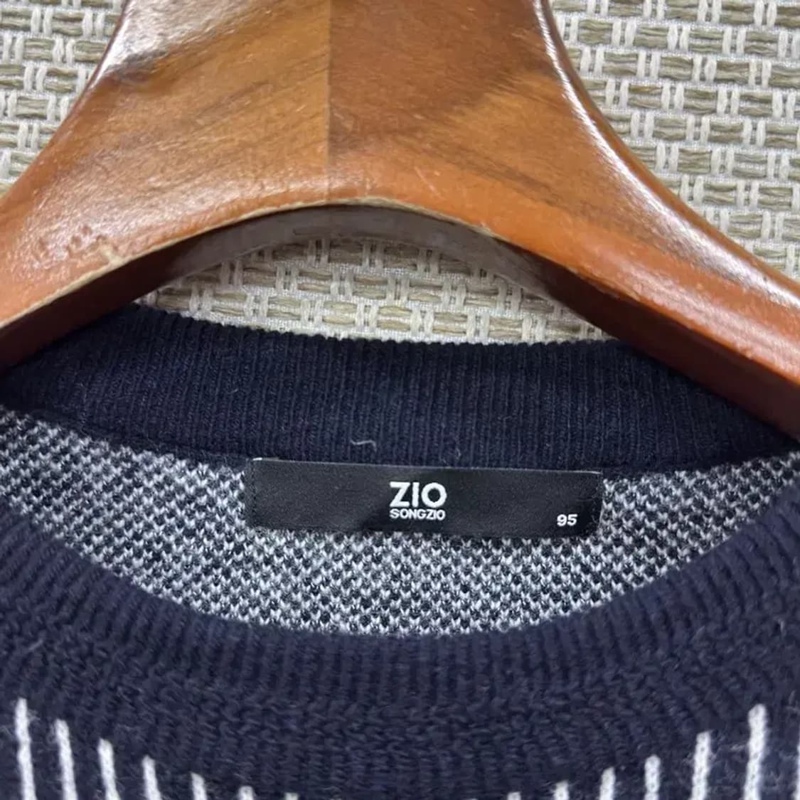 지오송지오 캐주얼 울 니트 스웨터 95 A01741 상품이미지3